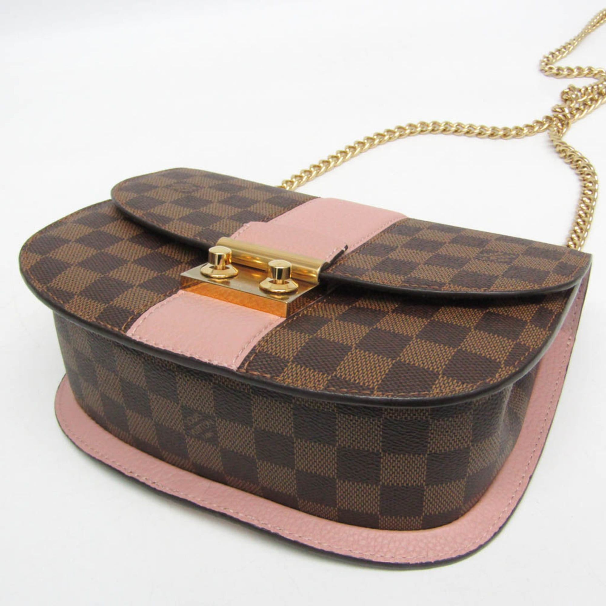 Louis Vuitton Louis Vuitton Damier Wight N64418 Women's Shoulder Bag Brown,Pink Size ONE SIZE - 6 Thumbnail
