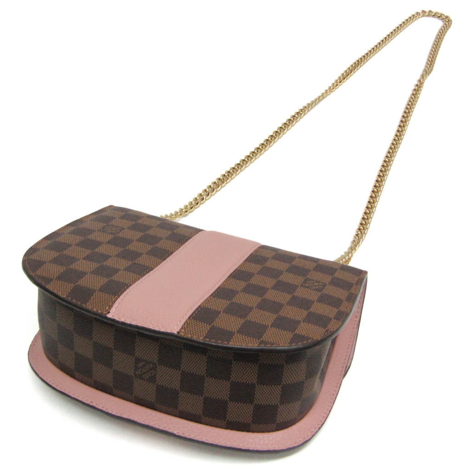 Louis Vuitton Louis Vuitton Damier Wight N64418 Women's Shoulder Bag Brown,Pink Size ONE SIZE - 2 Thumbnail