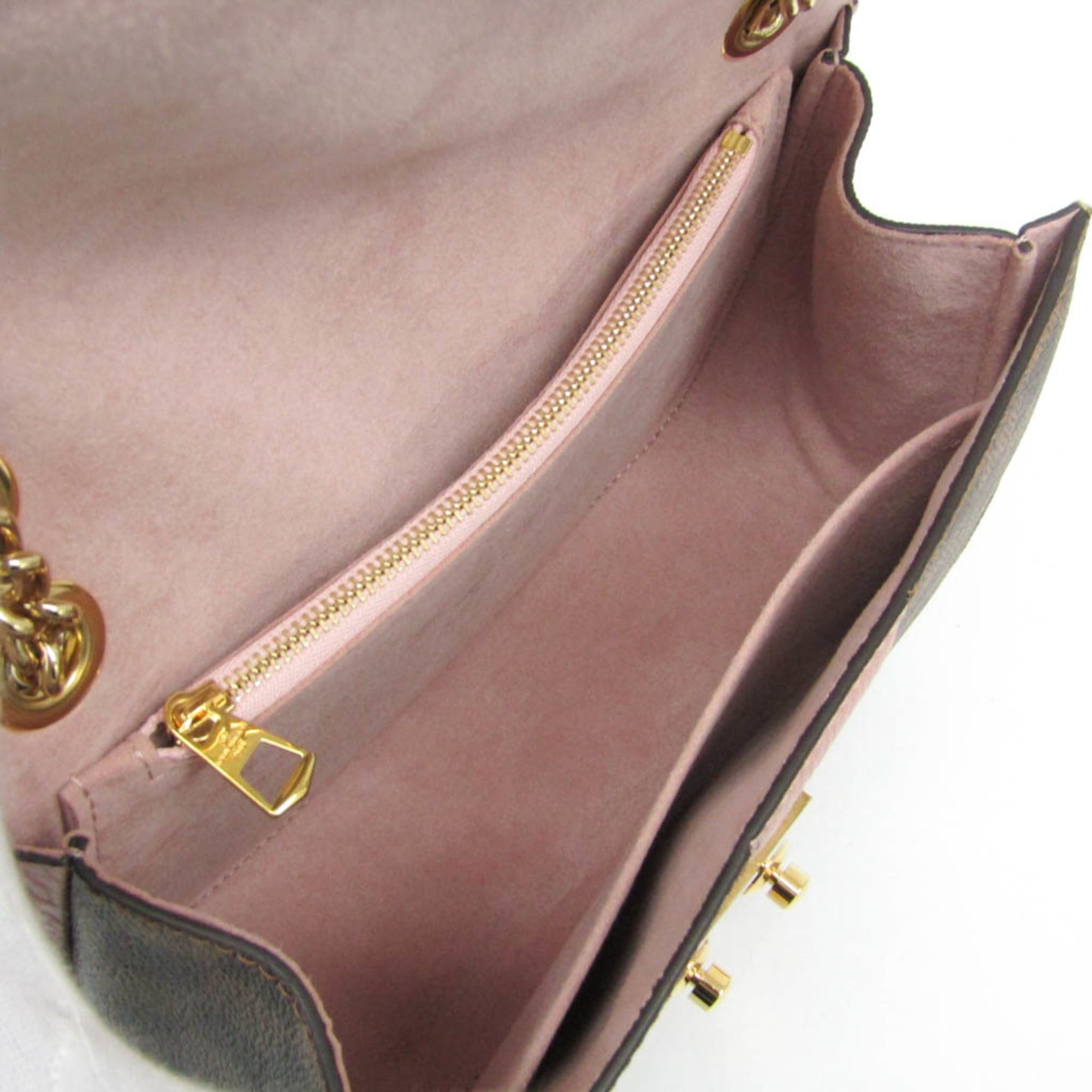 Louis Vuitton Louis Vuitton Damier Wight N64418 Women's Shoulder Bag Brown,Pink Size ONE SIZE - 3 Thumbnail