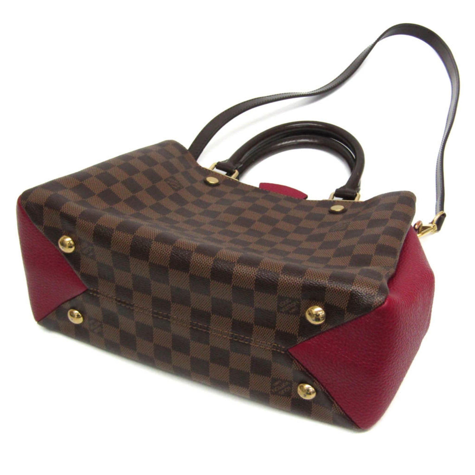 Louis Vuitton Louis Vuitton Damier Brittany N41675 Women's Handbag,Shoulder Bag Brown,Fuchsia Size ONE SIZE - 2 Thumbnail