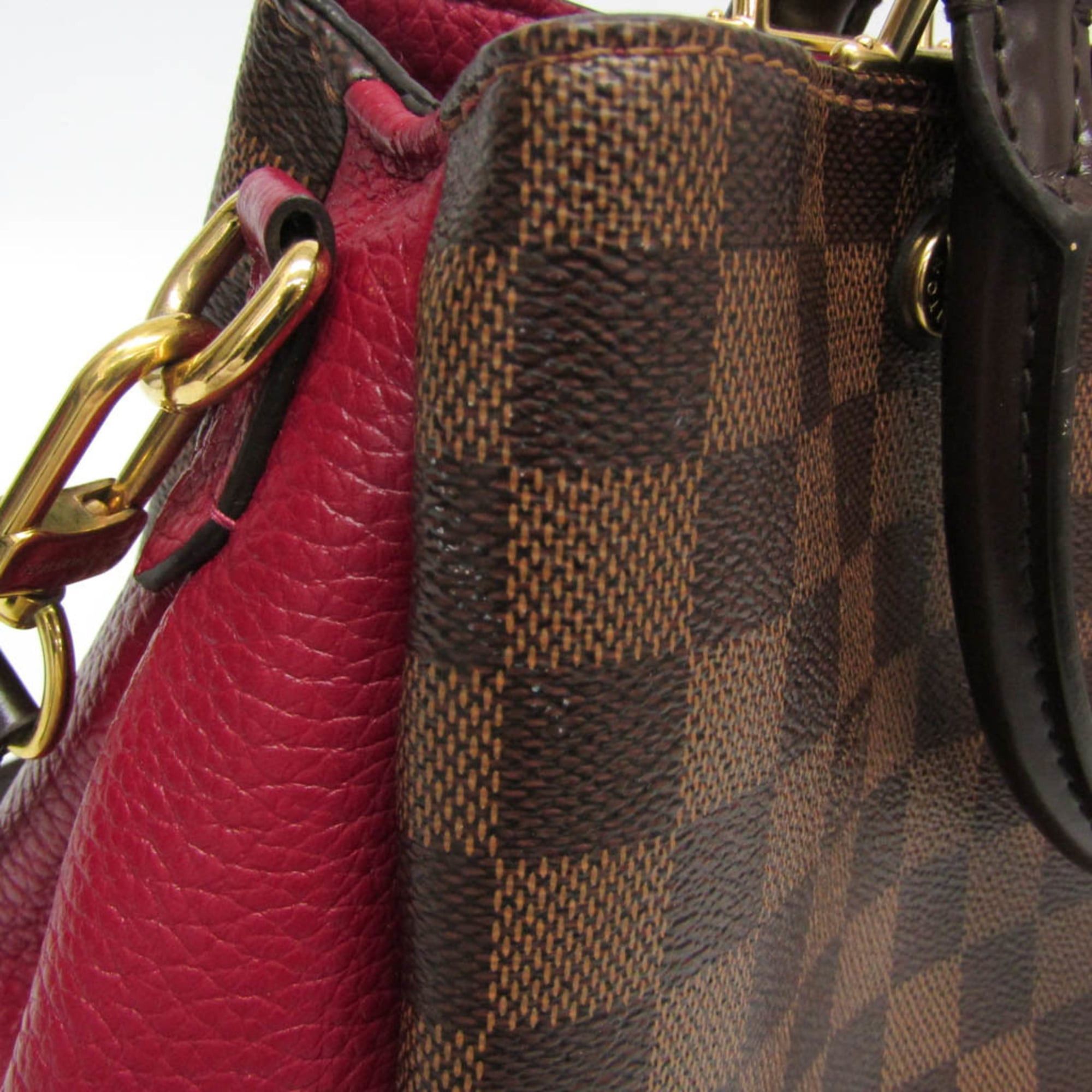 Louis Vuitton Louis Vuitton Damier Brittany N41675 Women's Handbag,Shoulder Bag Brown,Fuchsia Size ONE SIZE - 5 Thumbnail
