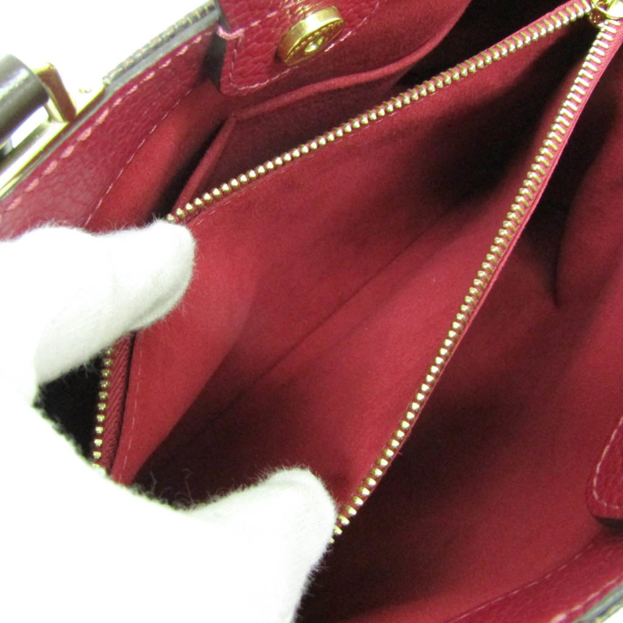 Louis Vuitton Louis Vuitton Damier Brittany N41675 Women's Handbag,Shoulder Bag Brown,Fuchsia Size ONE SIZE - 10 Thumbnail
