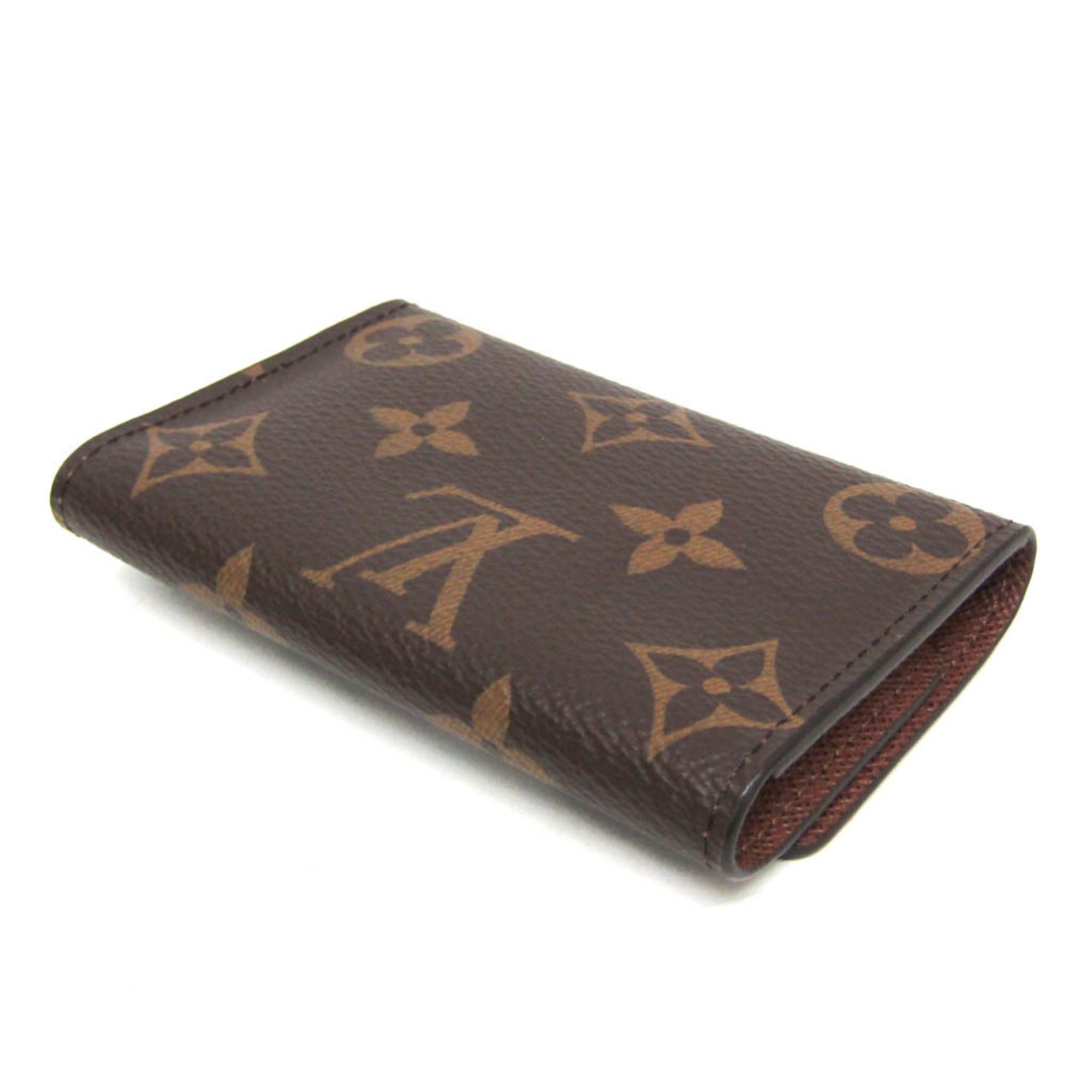Louis Vuitton Louis Vuitton Monogram Key Holder 6 M62630 Men,Women Monogram Key Case Brown Size ONE SIZE - 3 Thumbnail