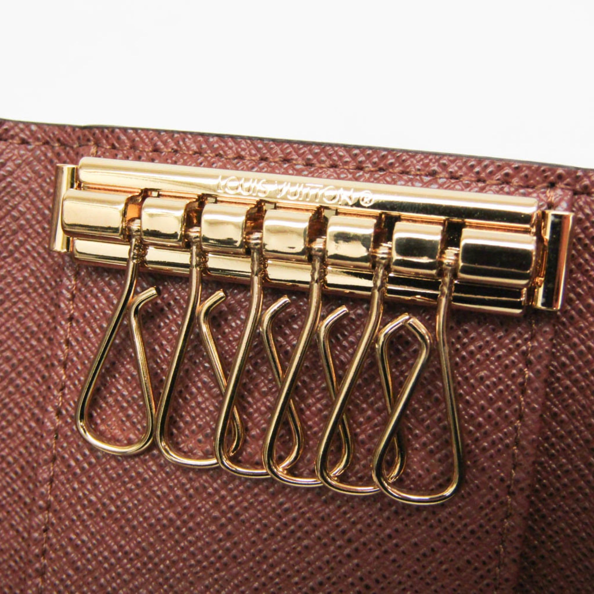 Louis Vuitton Louis Vuitton Monogram Key Holder 6 M62630 Men,Women Monogram Key Case Brown Size ONE SIZE - 10 Thumbnail
