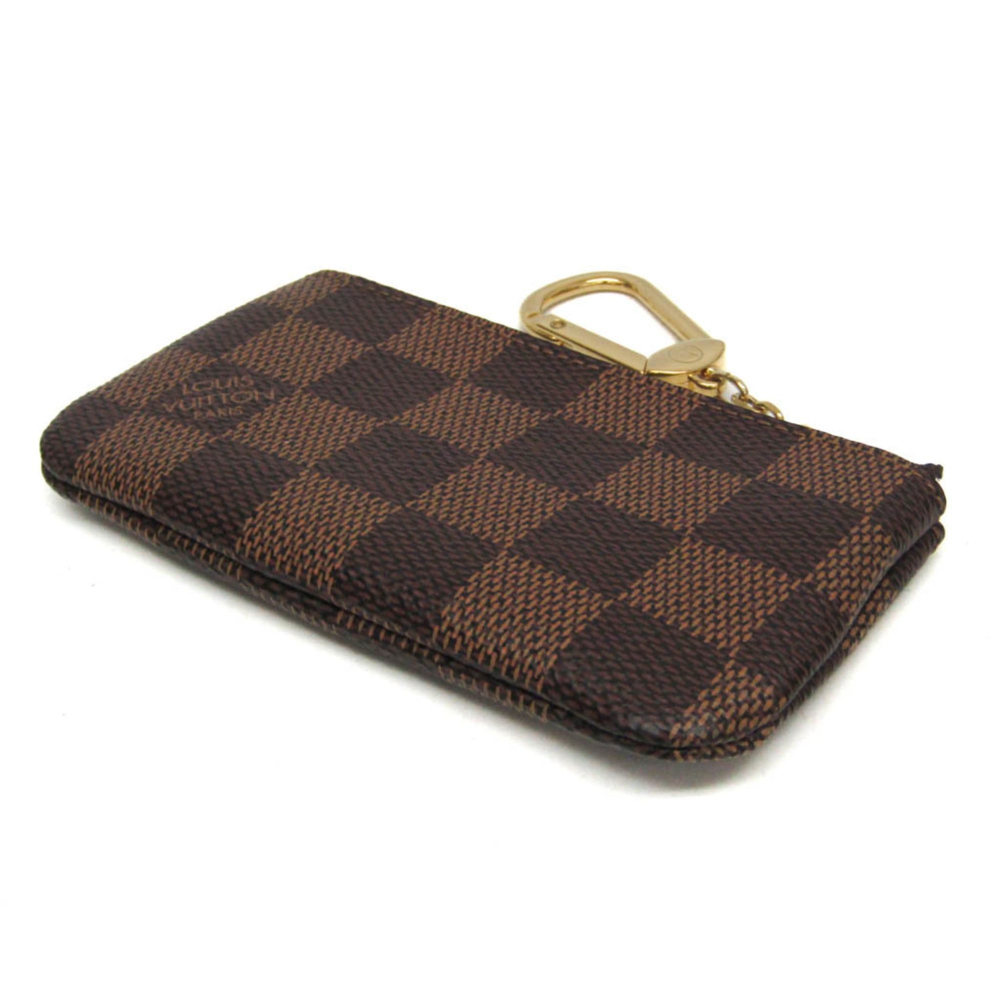 Louis Vuitton Louis Vuitton Damier Pochette Kure N62658 Men,Women Damier Canvas Coin Purse/coin Case Ebene Size ONE SIZE - 2 Thumbnail