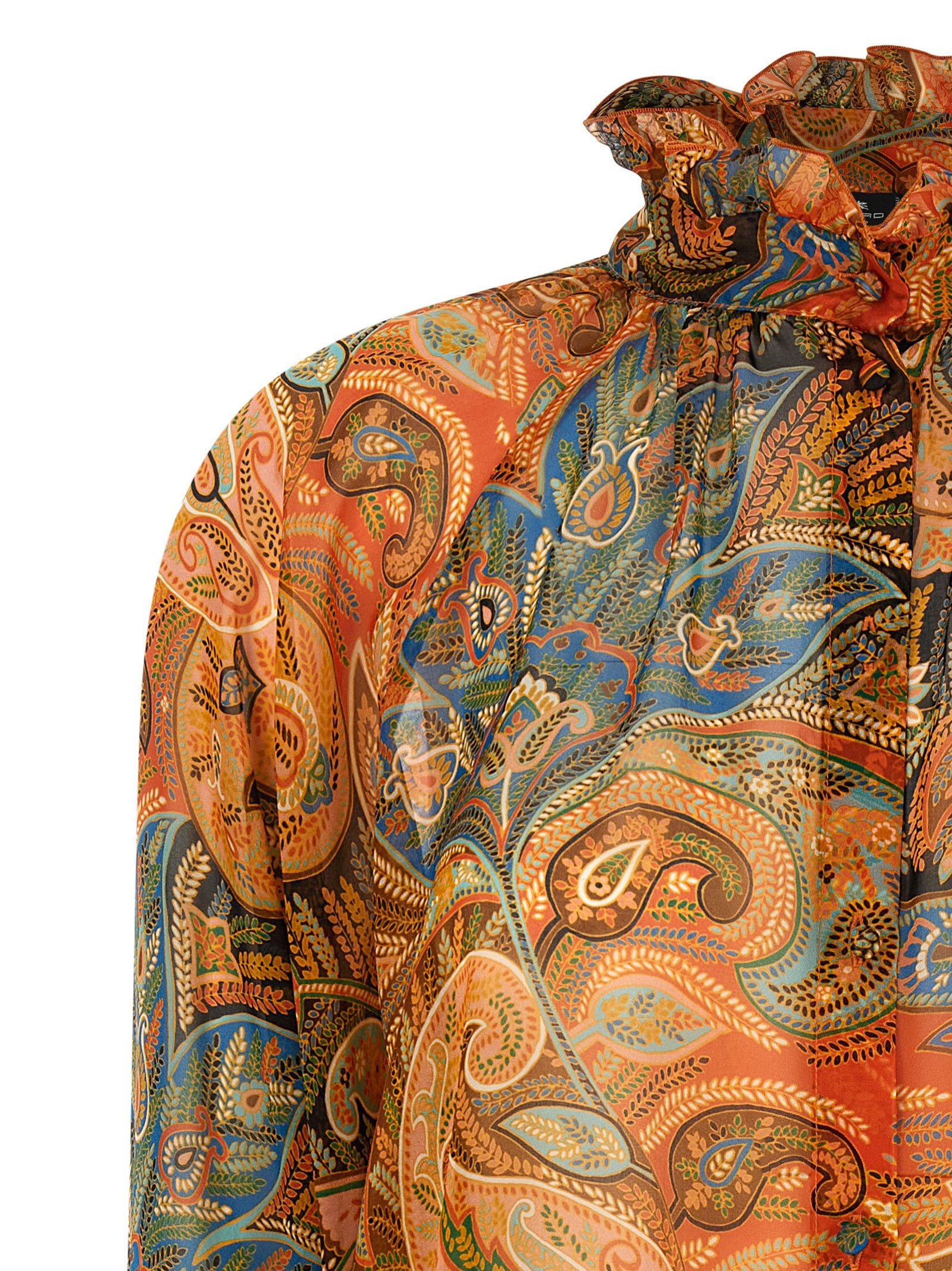 Etro Chiffon shirt Size S / US 4 / IT 40 - 3 Thumbnail
