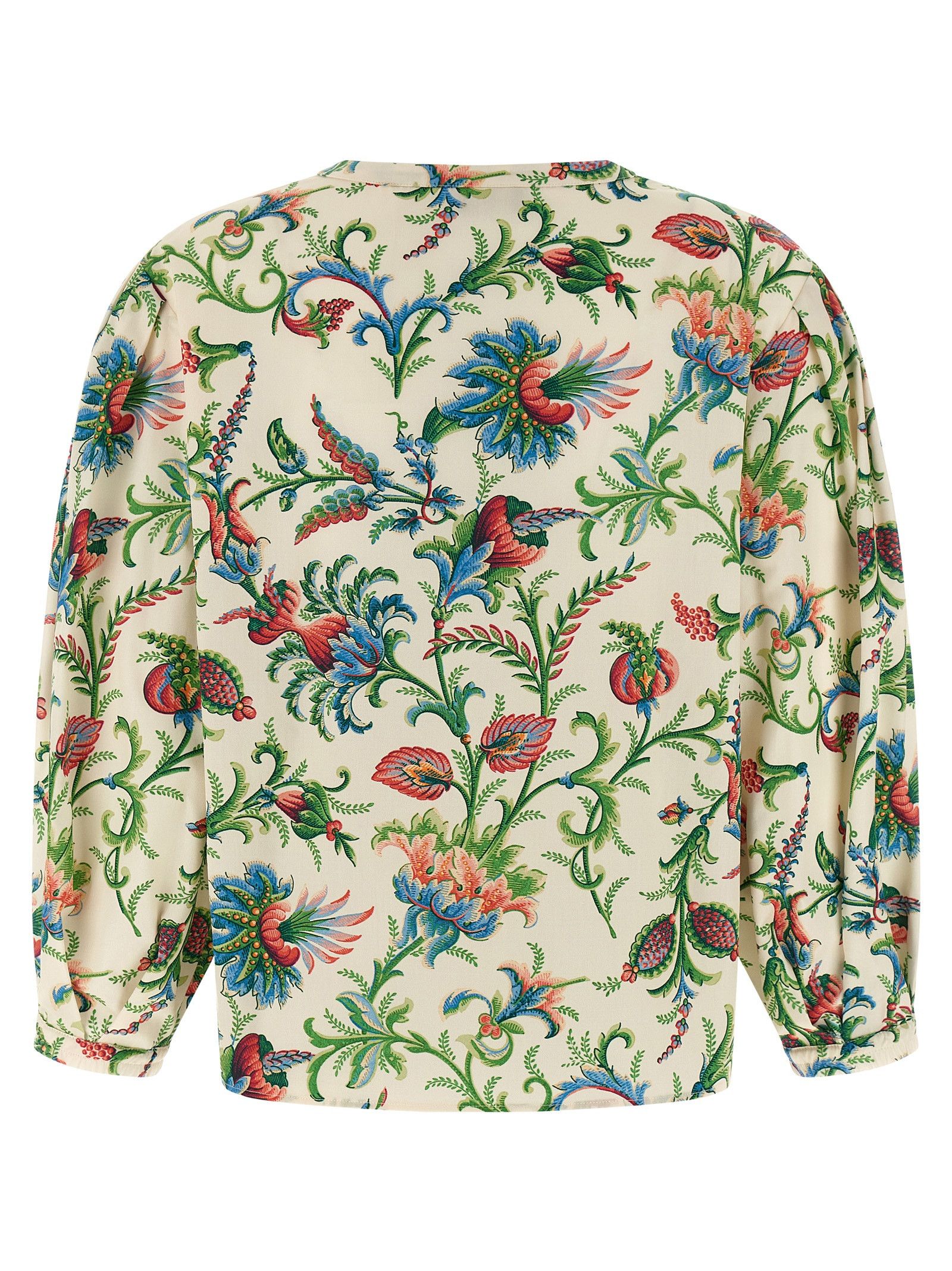 Etro Floral cotton blouse Size M / US 6-8 / IT 42-44 - 2 Thumbnail
