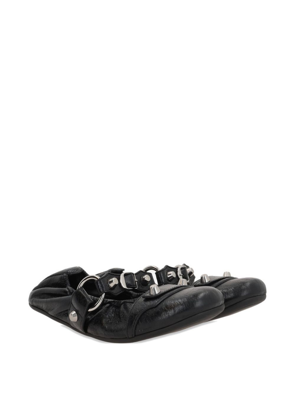 Balenciaga CITY LEATHER BALLETS Size US 7 / IT 37 - 3 Thumbnail