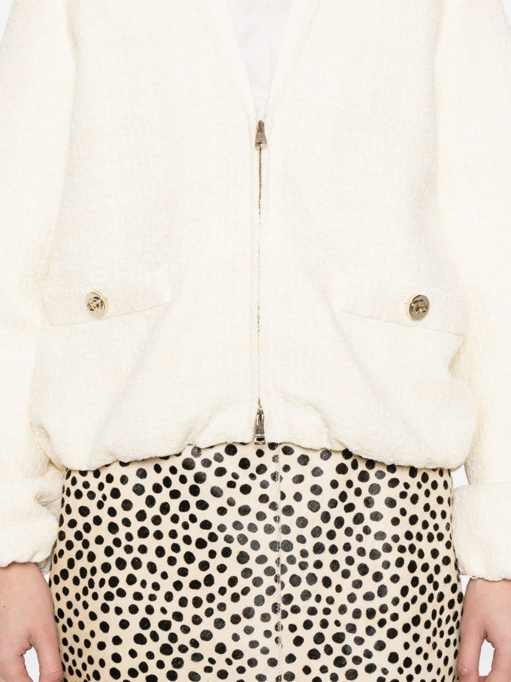 Gucci COTTON TWEED JACKET Size M / US 6-8 / IT 42-44 - 2 Thumbnail