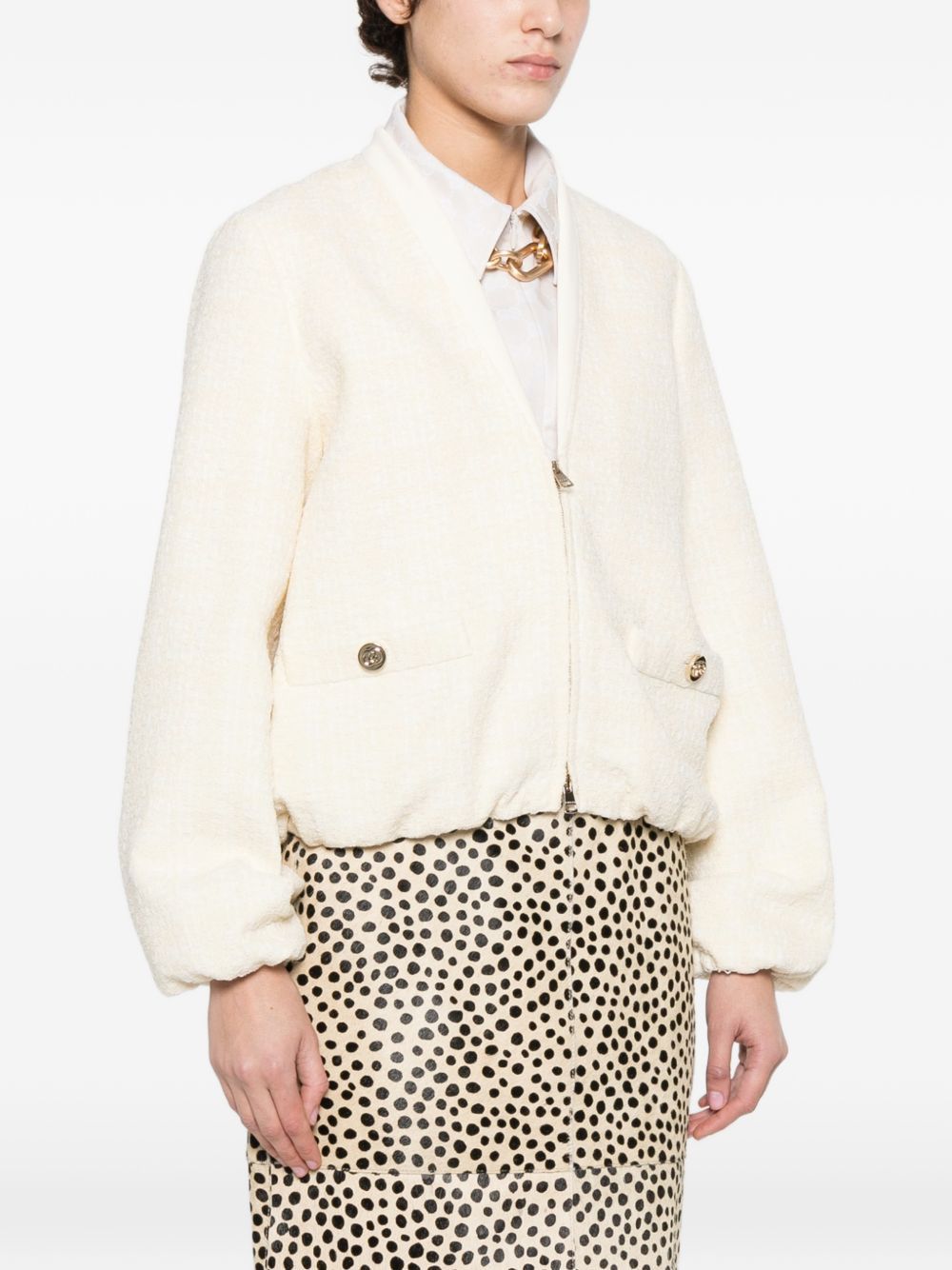 Gucci COTTON TWEED JACKET Size M / US 6-8 / IT 42-44 - 5 Thumbnail