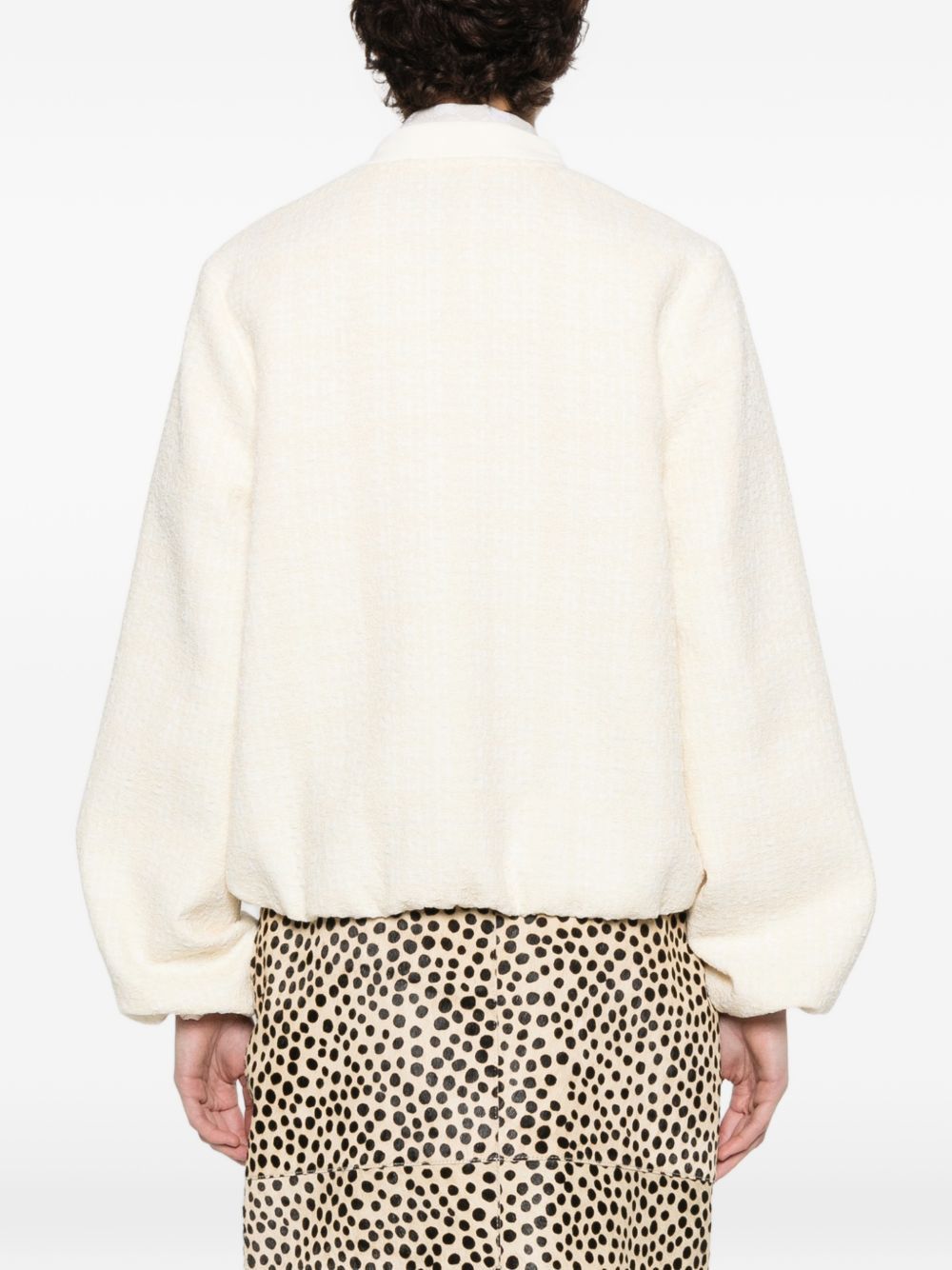 Gucci COTTON TWEED JACKET Size M / US 6-8 / IT 42-44 - 3 Thumbnail