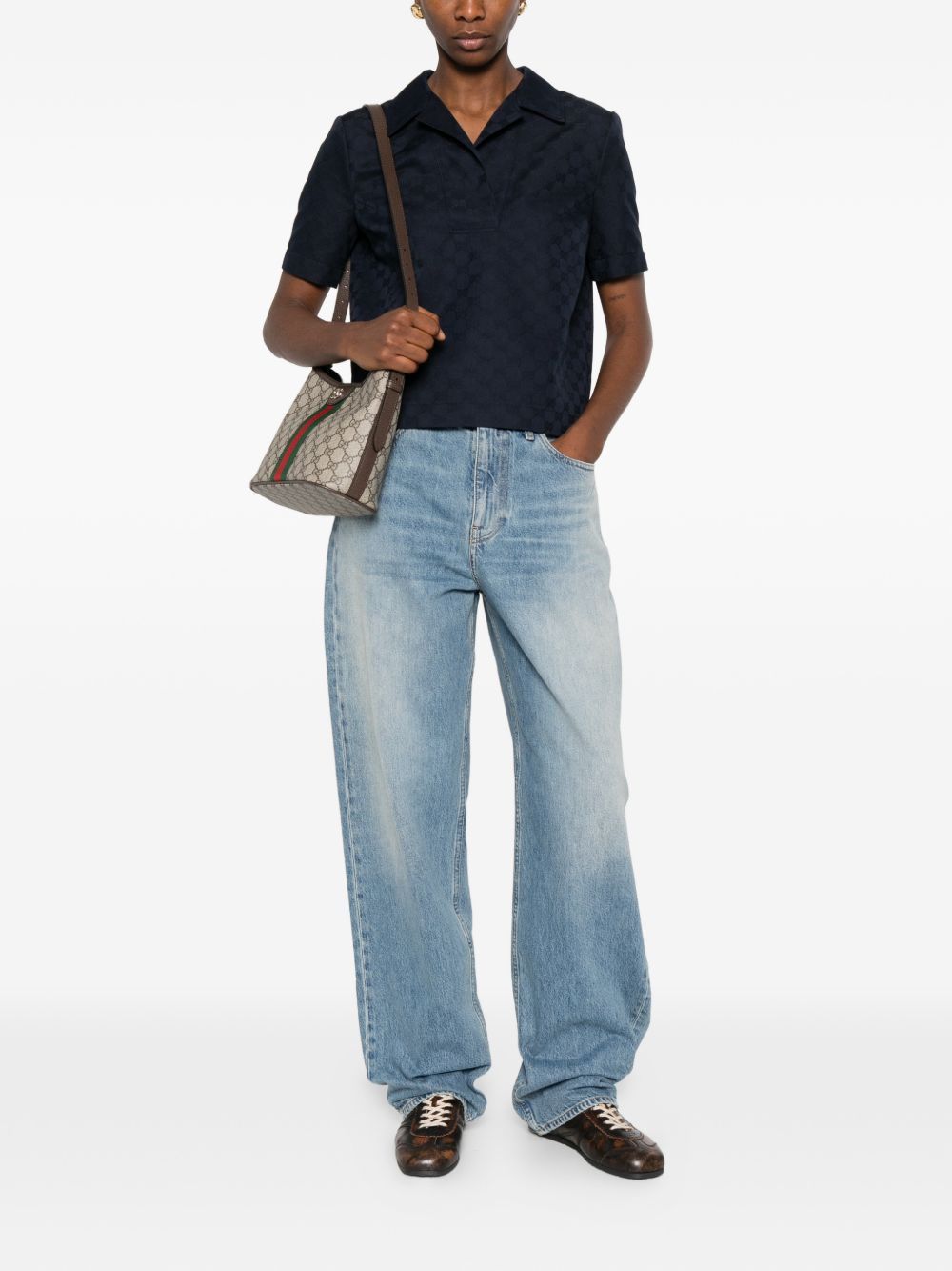 Gucci GG POLO SHIRT Size M / US 6-8 / IT 42-44 - 5 Thumbnail
