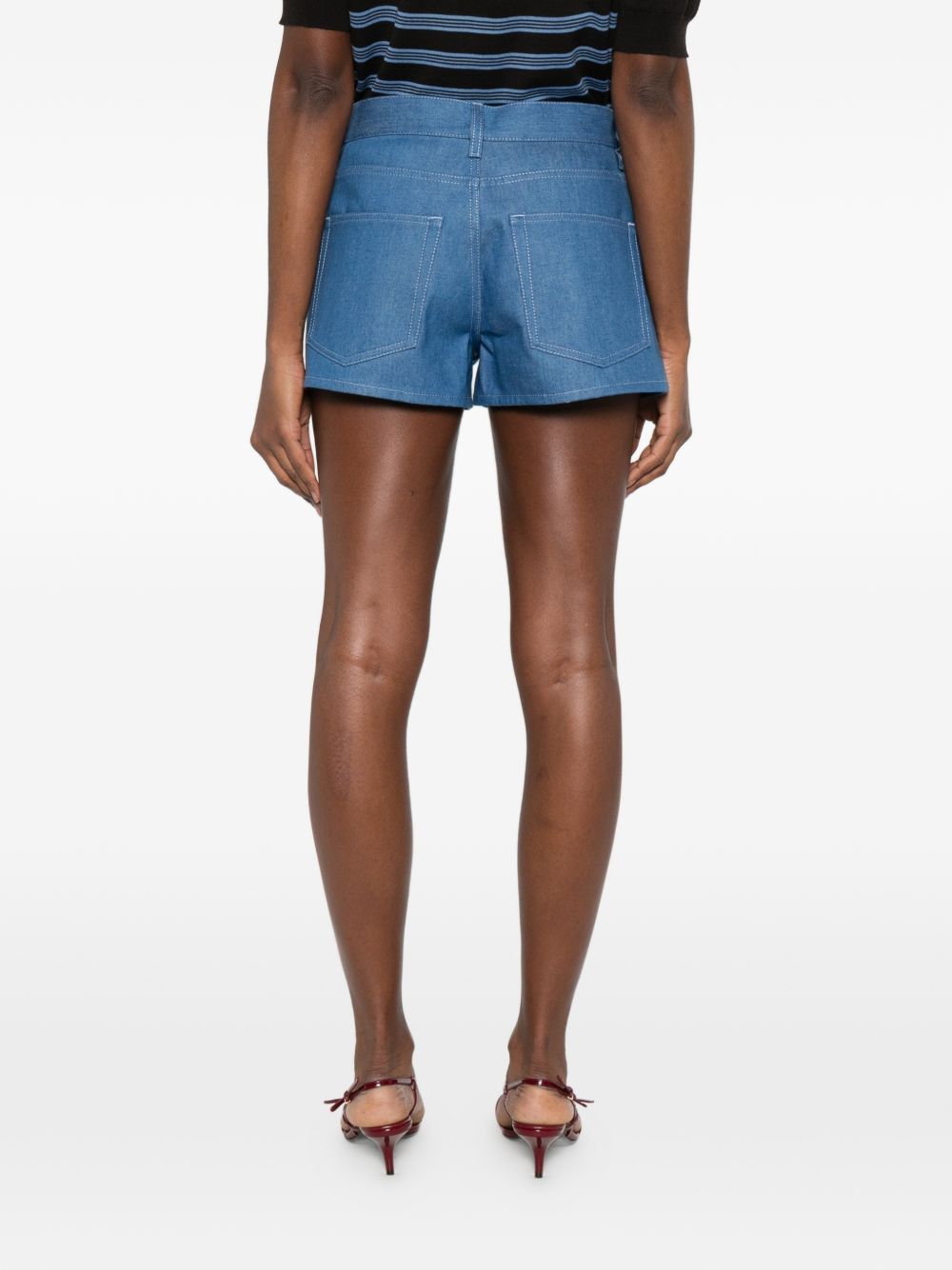 Gucci DENIM COTTON SHORTS Size 28" / US 6 / IT 42 - 4 Thumbnail