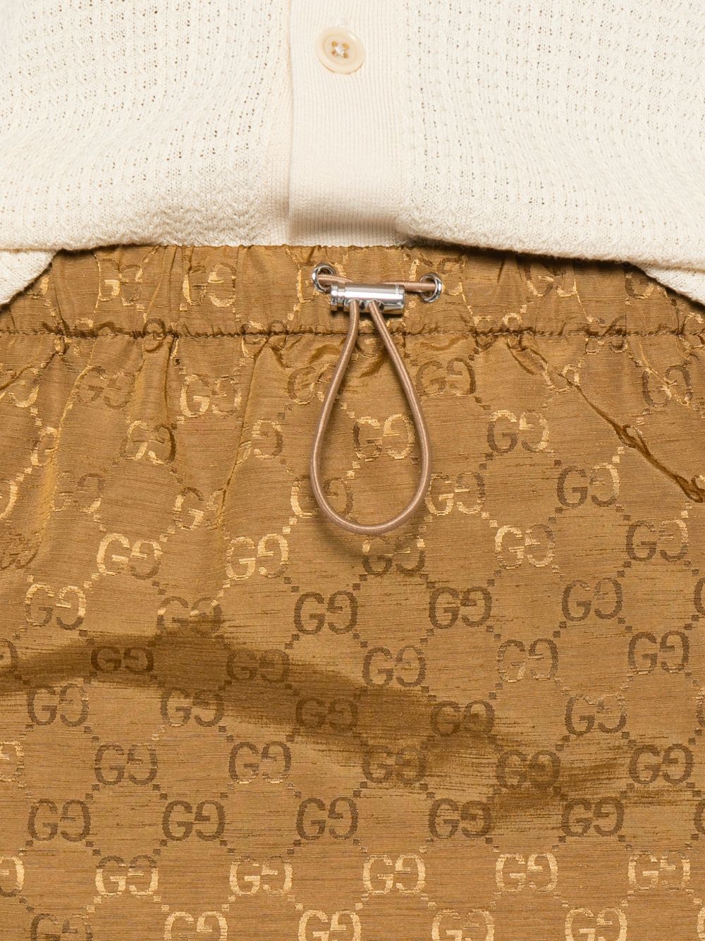 Gucci GG NYLON MINI SKIRT Size 28" / US 6 / IT 42 - 2 Thumbnail
