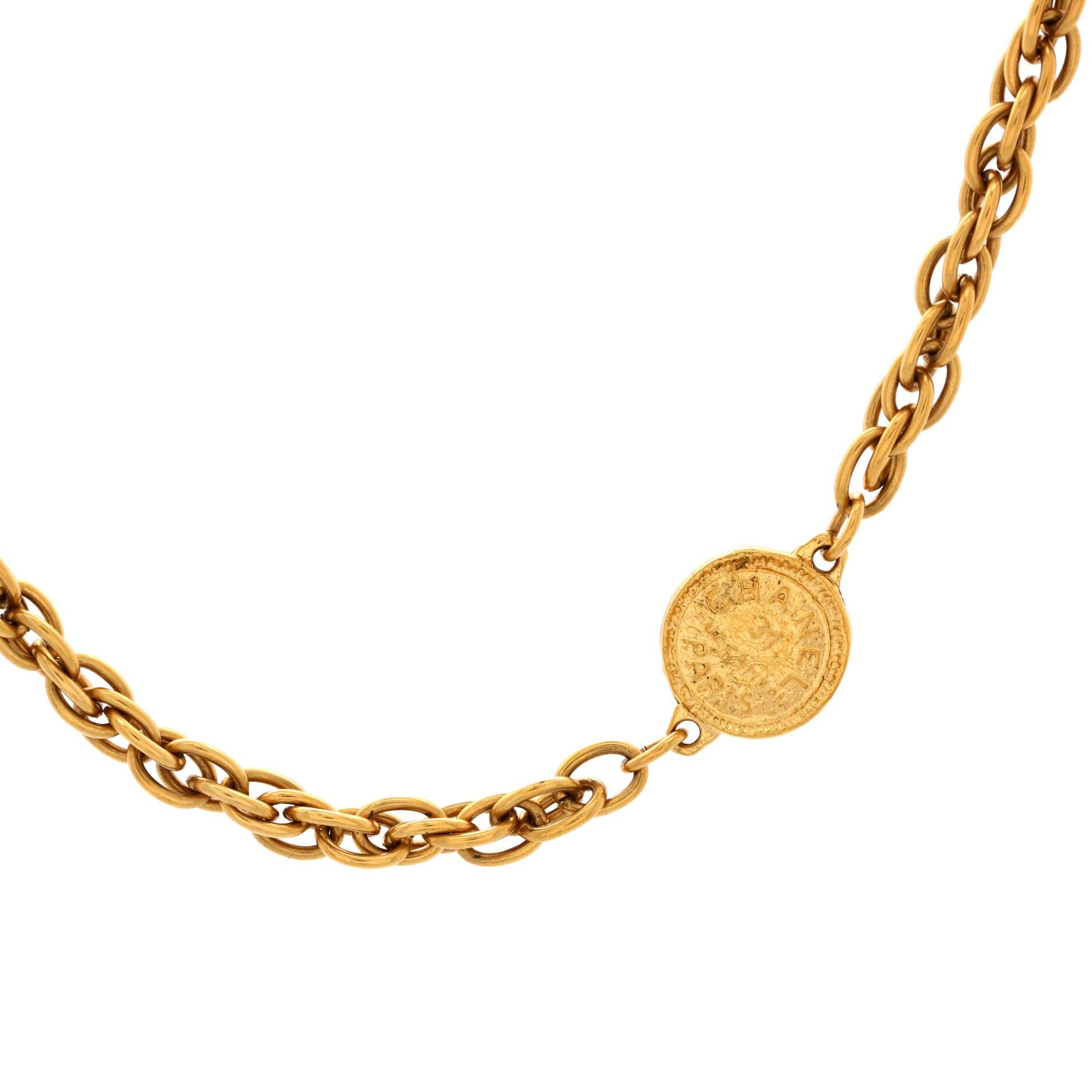 Chanel Vintage Multi-Medallion Chain Necklace Size ONE SIZE - 2 Thumbnail