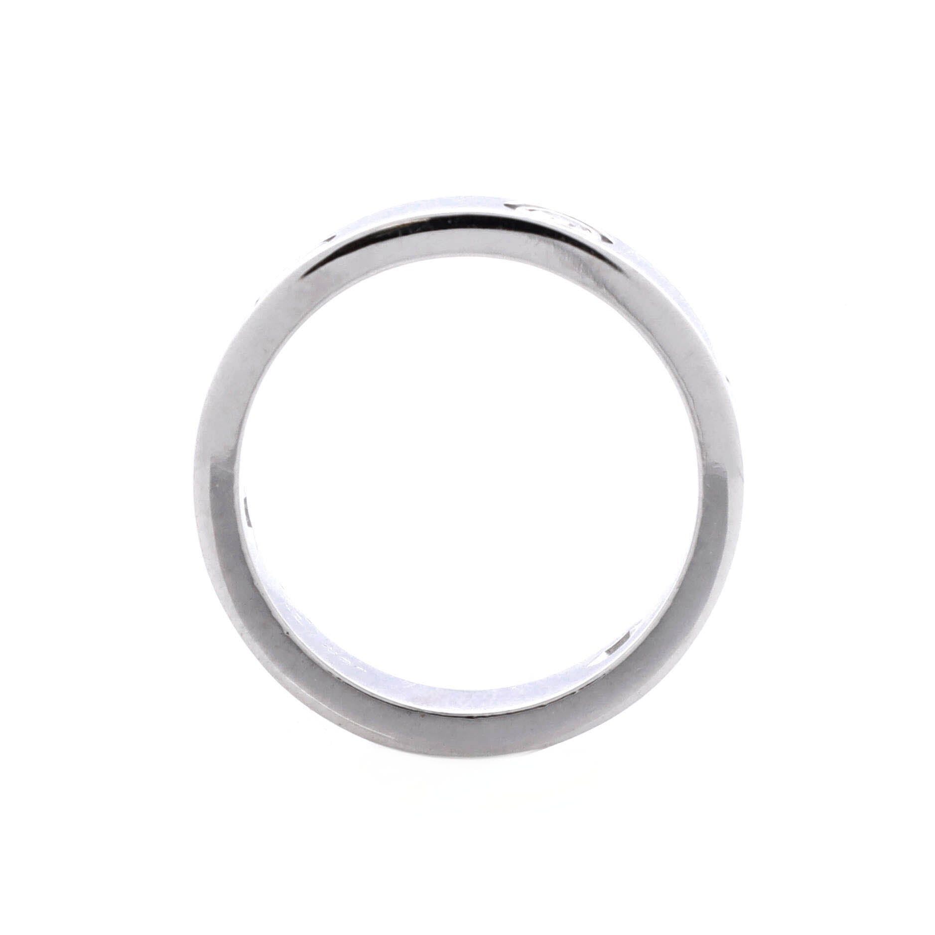 Cartier Love 3 Diamonds Band Ring Size ONE SIZE - 2 Thumbnail