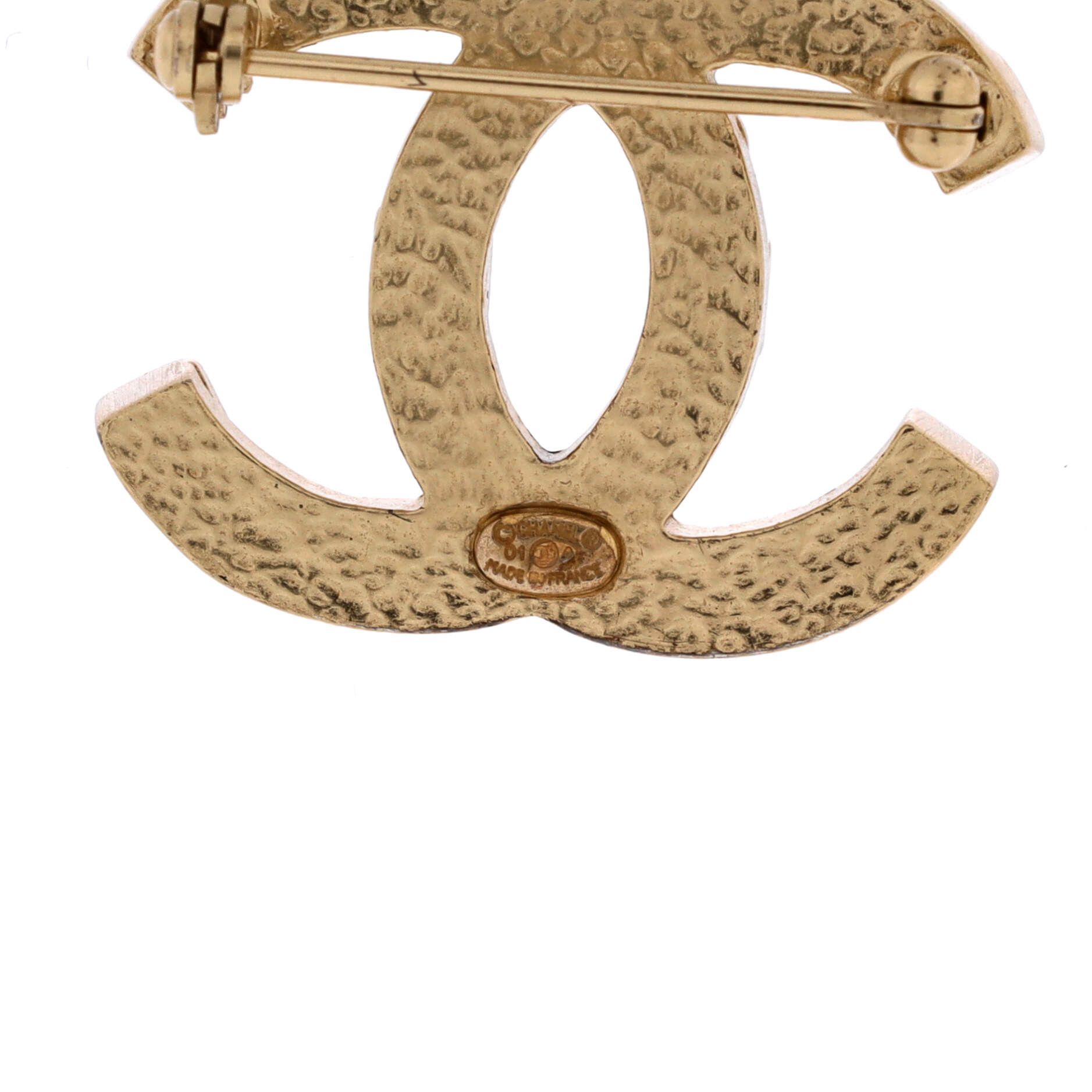 Chanel CC Stud Brooch Size ONE SIZE - 3 Thumbnail