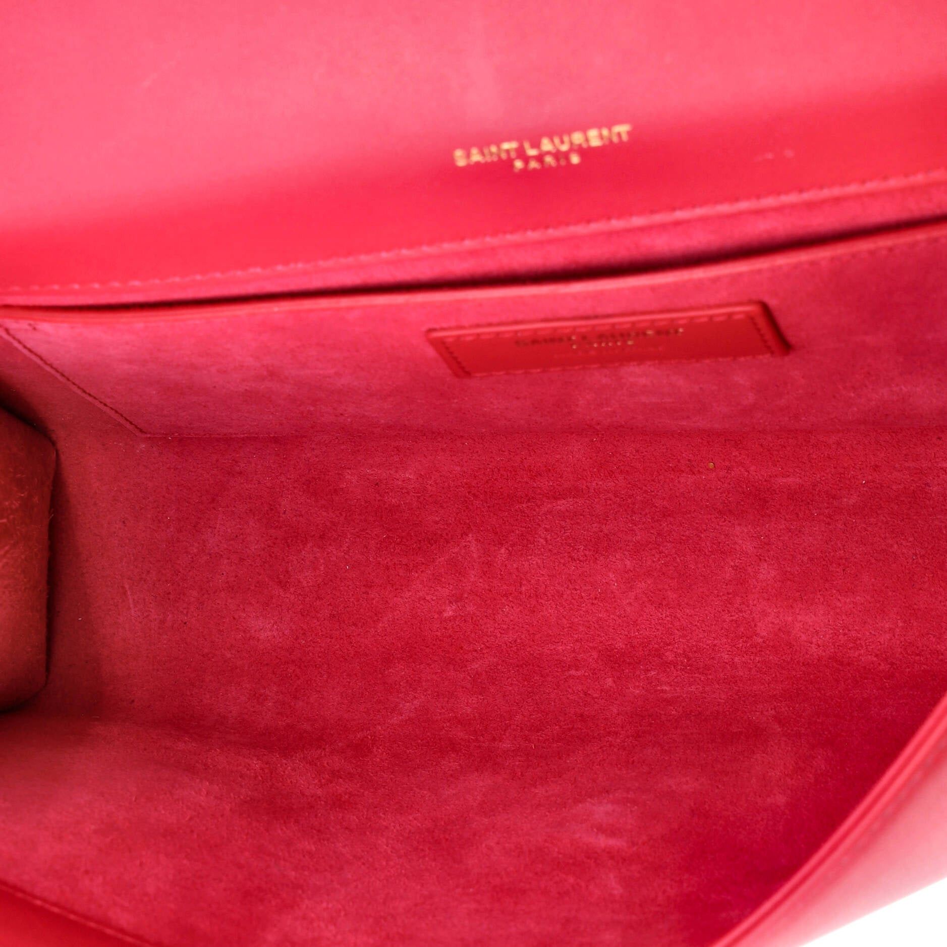 Saint Laurent Paris Classic Monogram Tassel Crossbody Bag Size ONE SIZE - 5 Thumbnail