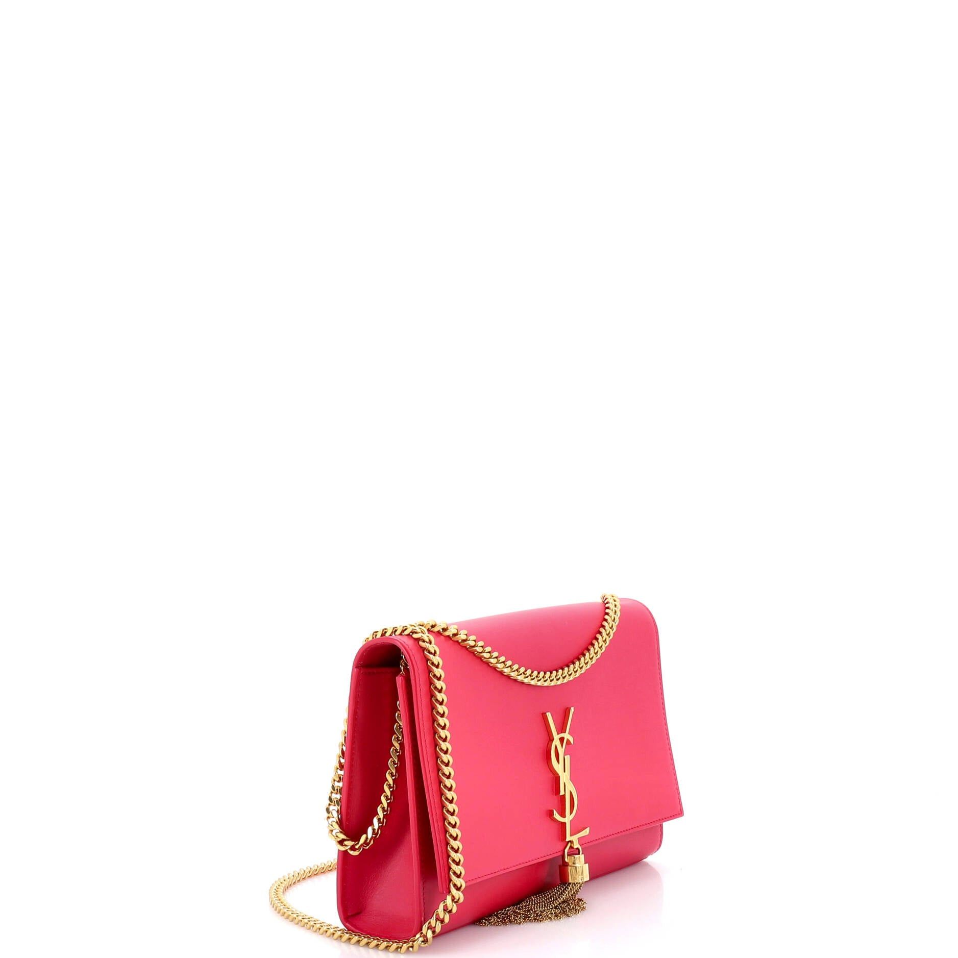 Saint Laurent Paris Classic Monogram Tassel Crossbody Bag Size ONE SIZE - 2 Thumbnail