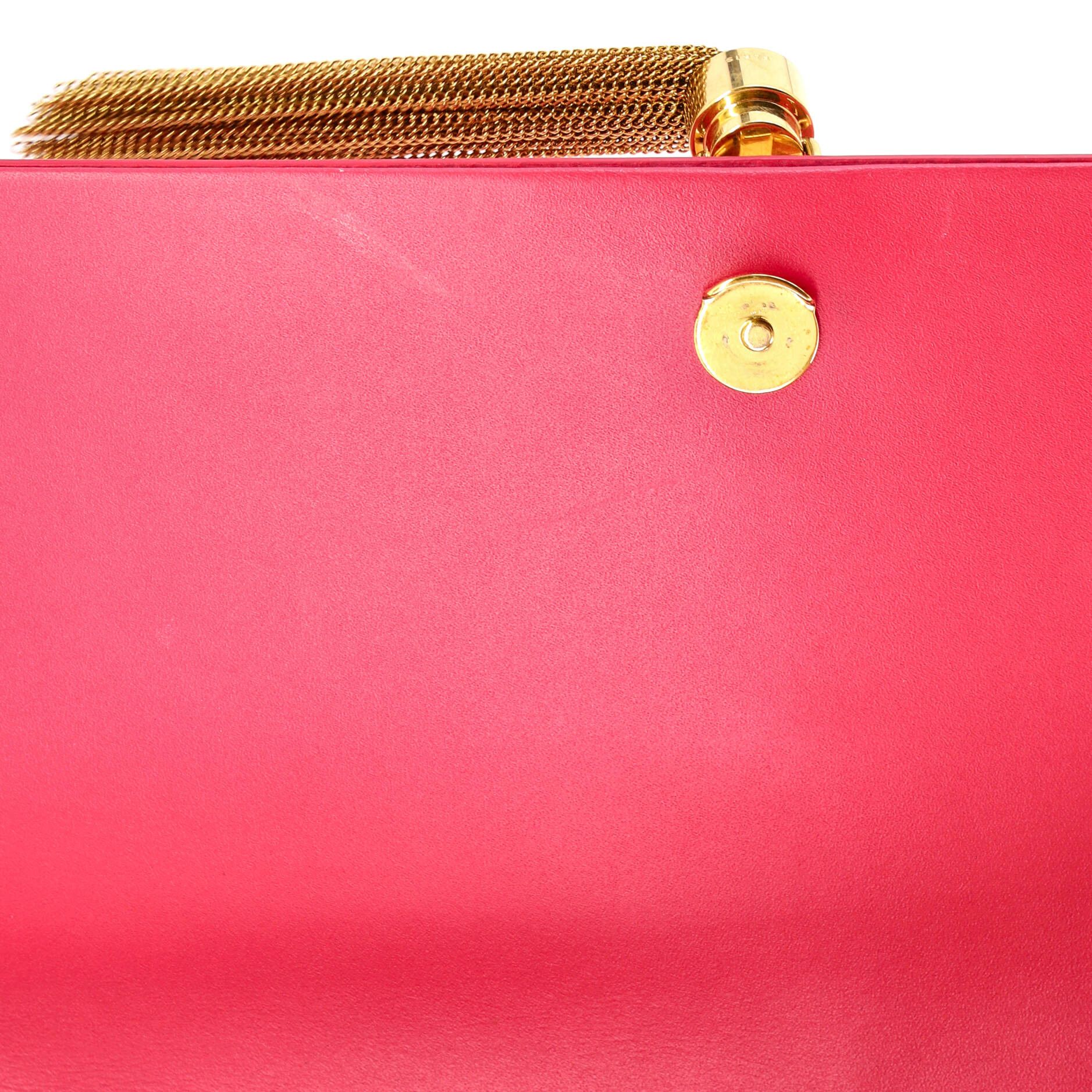 Saint Laurent Paris Classic Monogram Tassel Crossbody Bag Size ONE SIZE - 7 Thumbnail