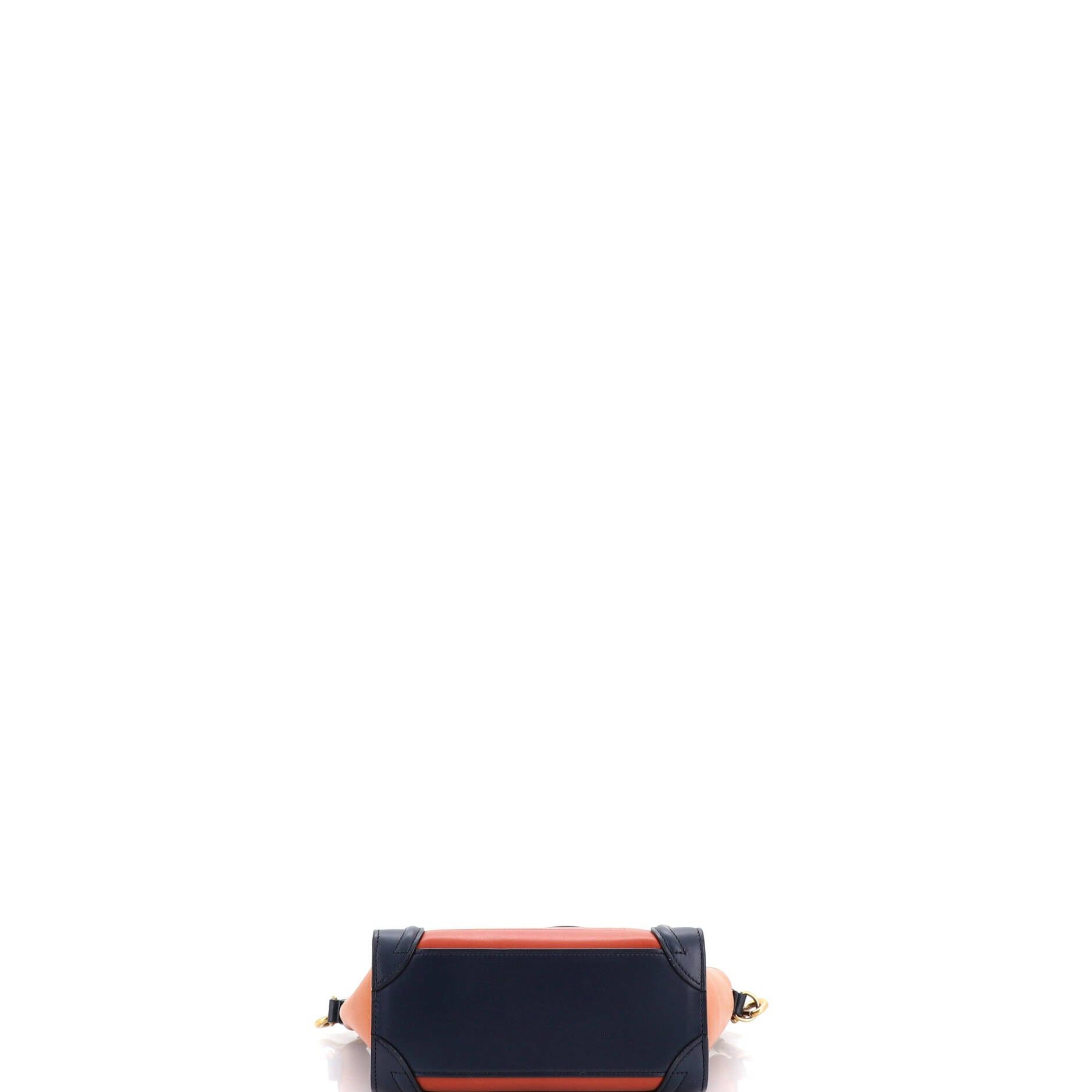 Celine Tricolor Luggage Bag Size ONE SIZE - 4 Thumbnail