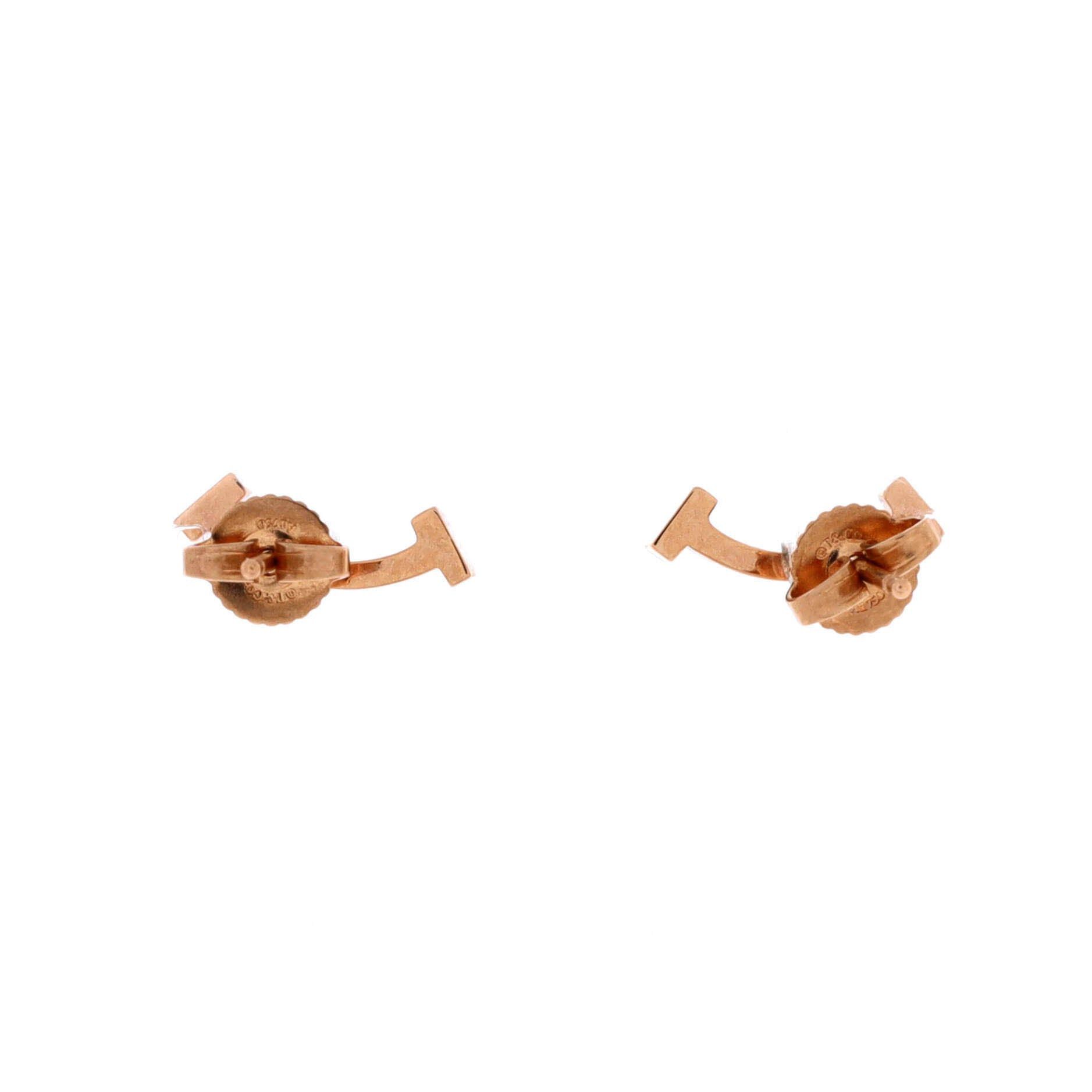 Tiffany & Co. T Smile Stud Earrings Size ONE SIZE - 2 Thumbnail