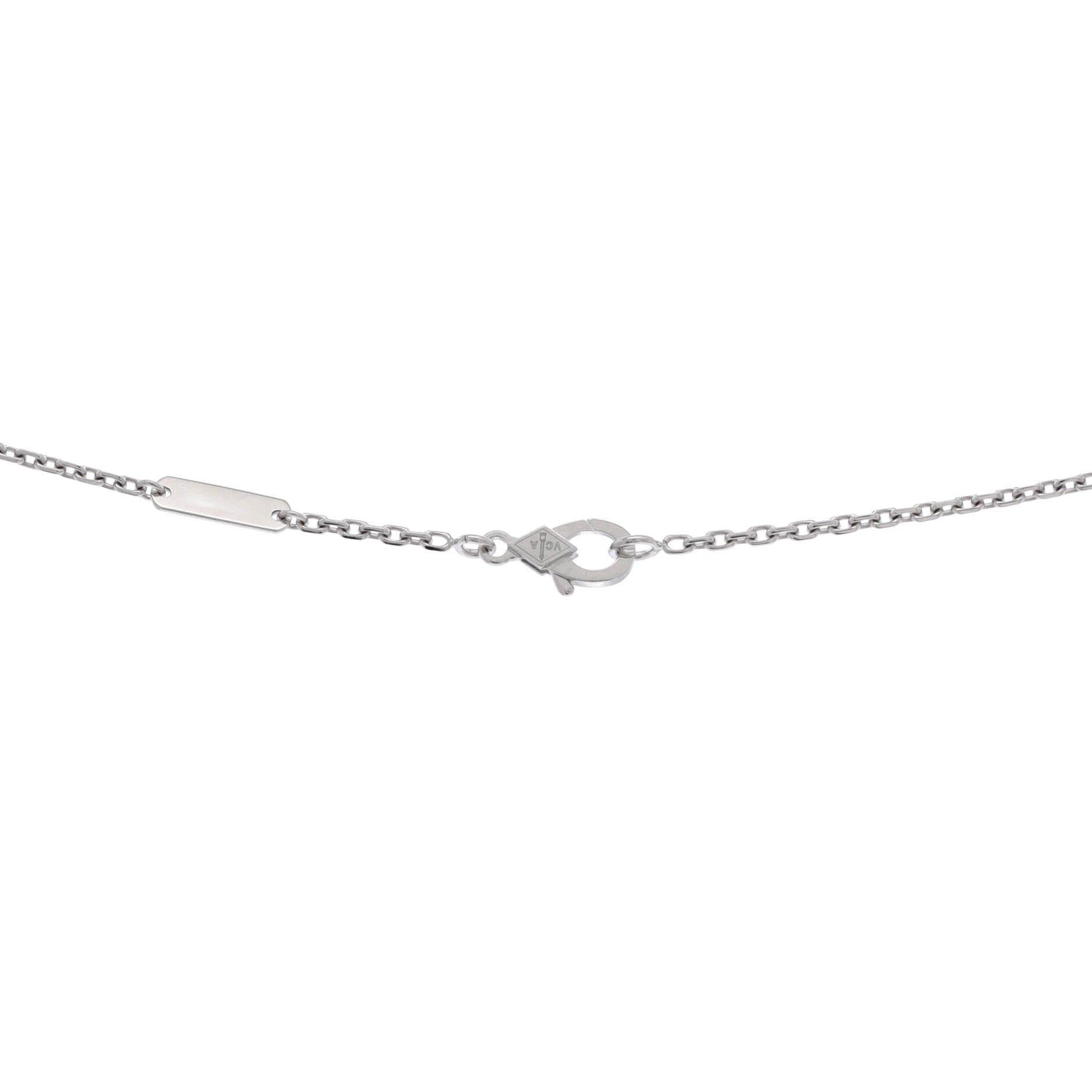 Van Cleef & Arpels Two Butterfly Pendant Necklace Size ONE SIZE - 4 Thumbnail