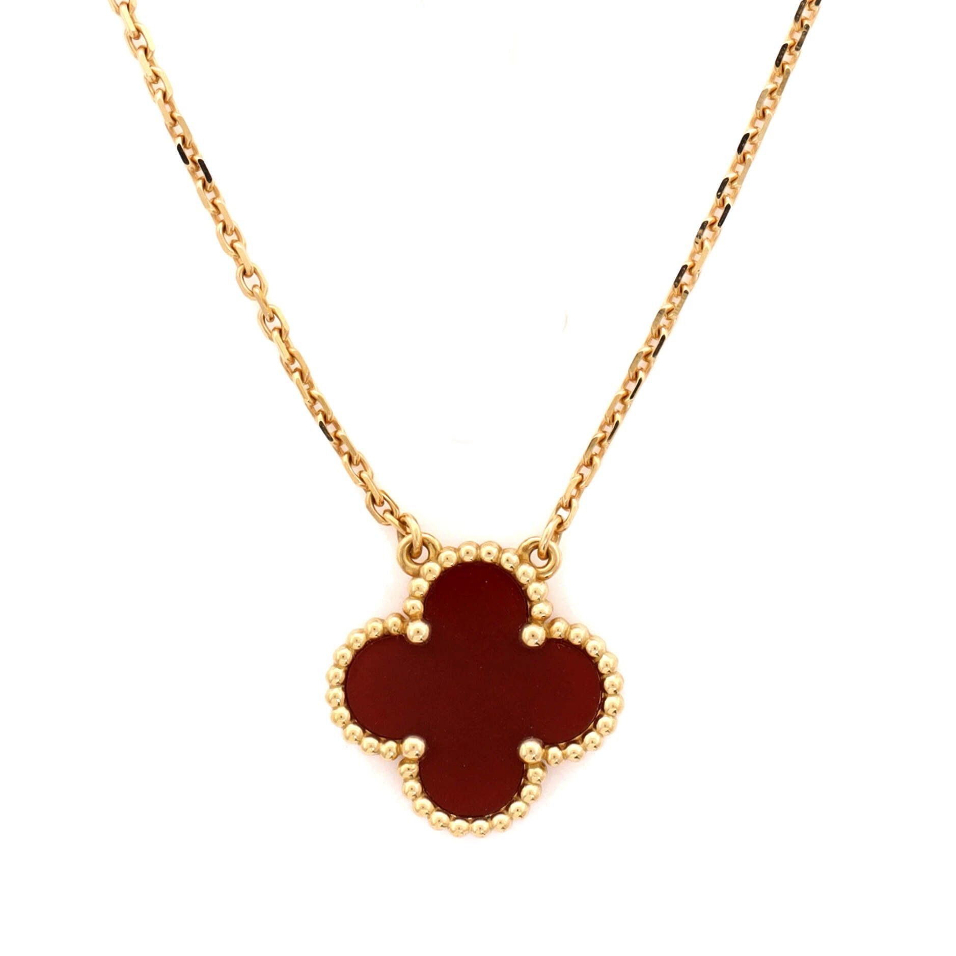 Van Cleef & Arpels Vintage Alhambra Pendant Necklace Size ONE SIZE - 4 Thumbnail
