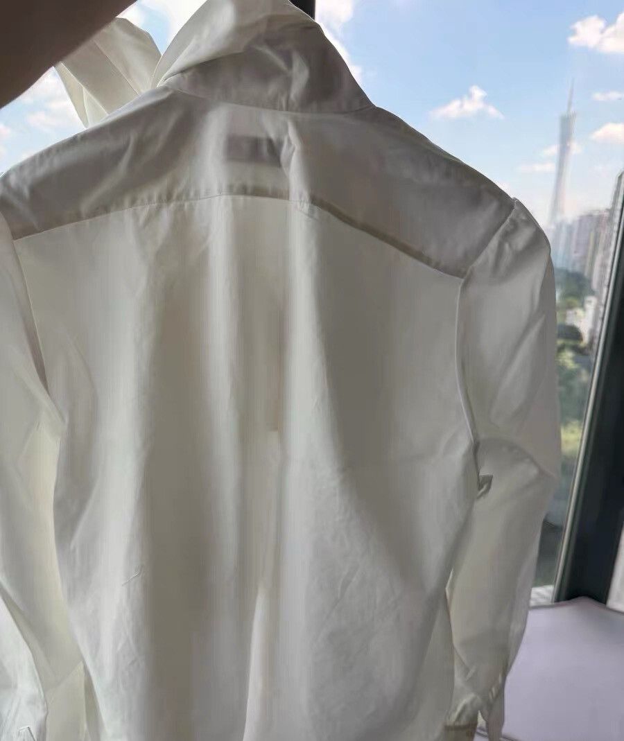 Saint Laurent Paris Saint Laurent Large Bow Shirt Size US XXS / EU 40 - 3 Thumbnail