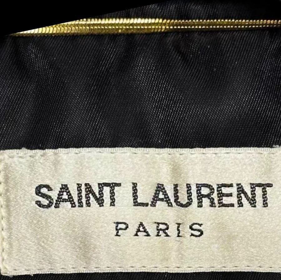 Saint Laurent Paris Saint Laurent Paris Black Bomber Jacket Size US XL / EU 56 / 4 - 7 Thumbnail