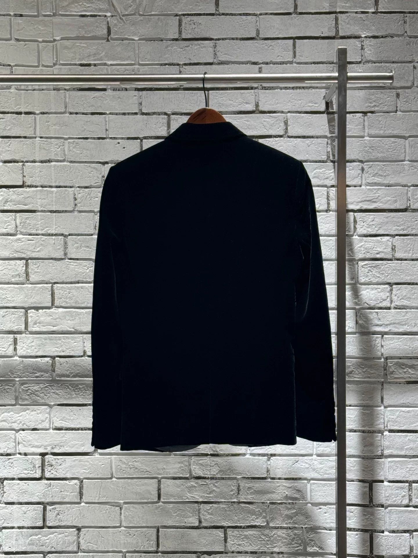 Saint Laurent Paris Saint Laurent Black Velvet Blazer Size US S / EU 44-46 / 1 - 3 Thumbnail