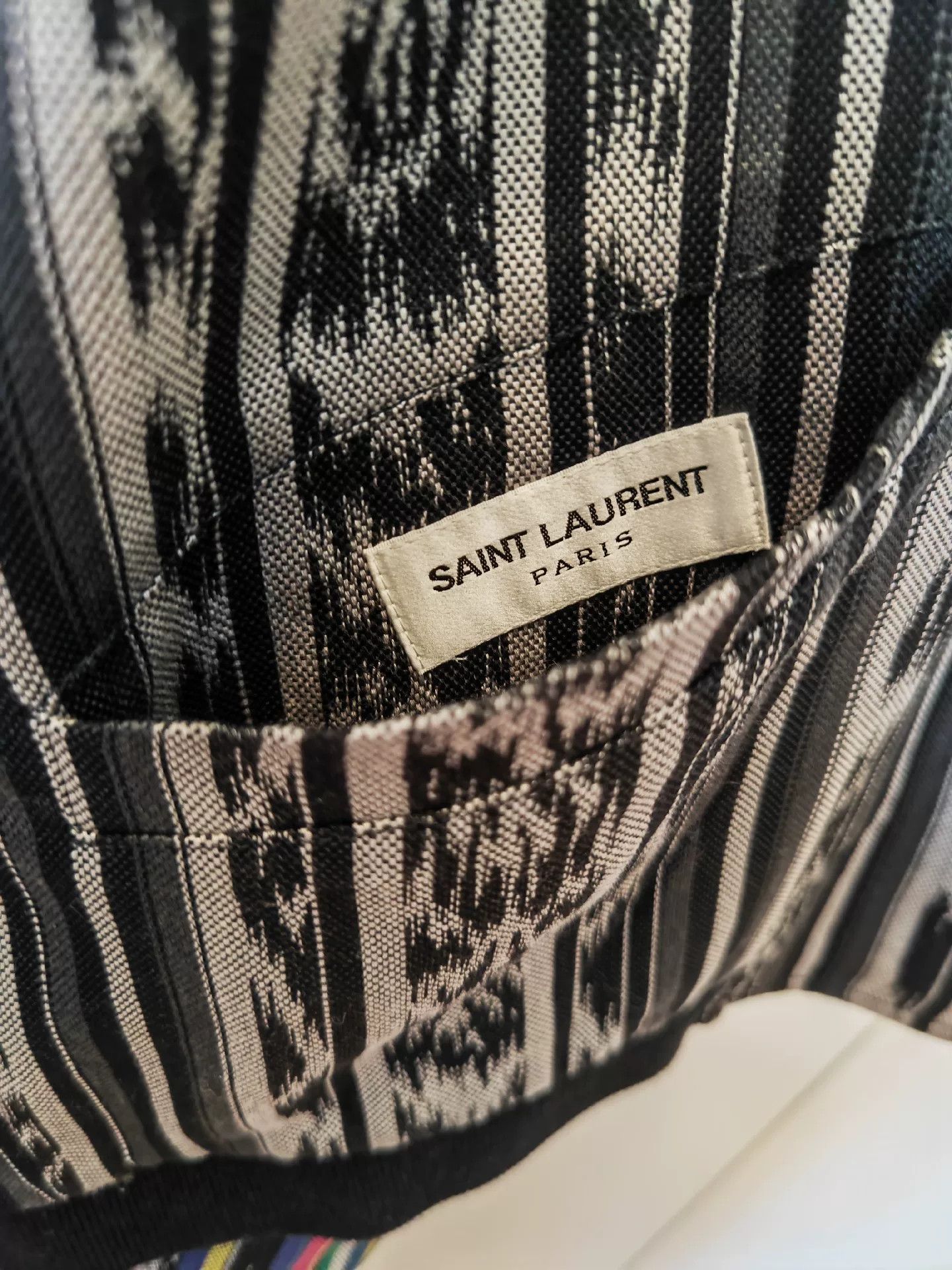 Saint Laurent Paris Saint Laurent 2018 Men's Rainbow Teddy Jacket Size US M / EU 48-50 / 2 - 5 Thumbnail