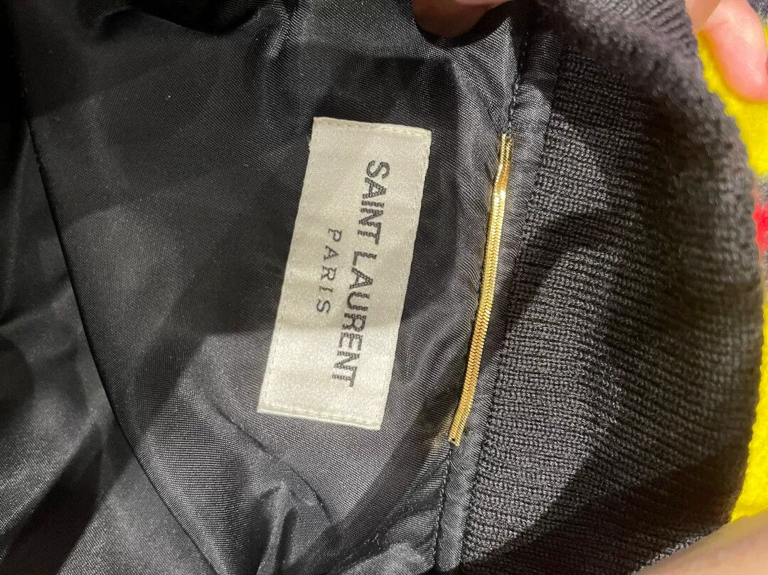 Yves Saint Laurent Saint Laurent Black Bomber Jacket Size S / US 4 / IT 40 - 5 Thumbnail