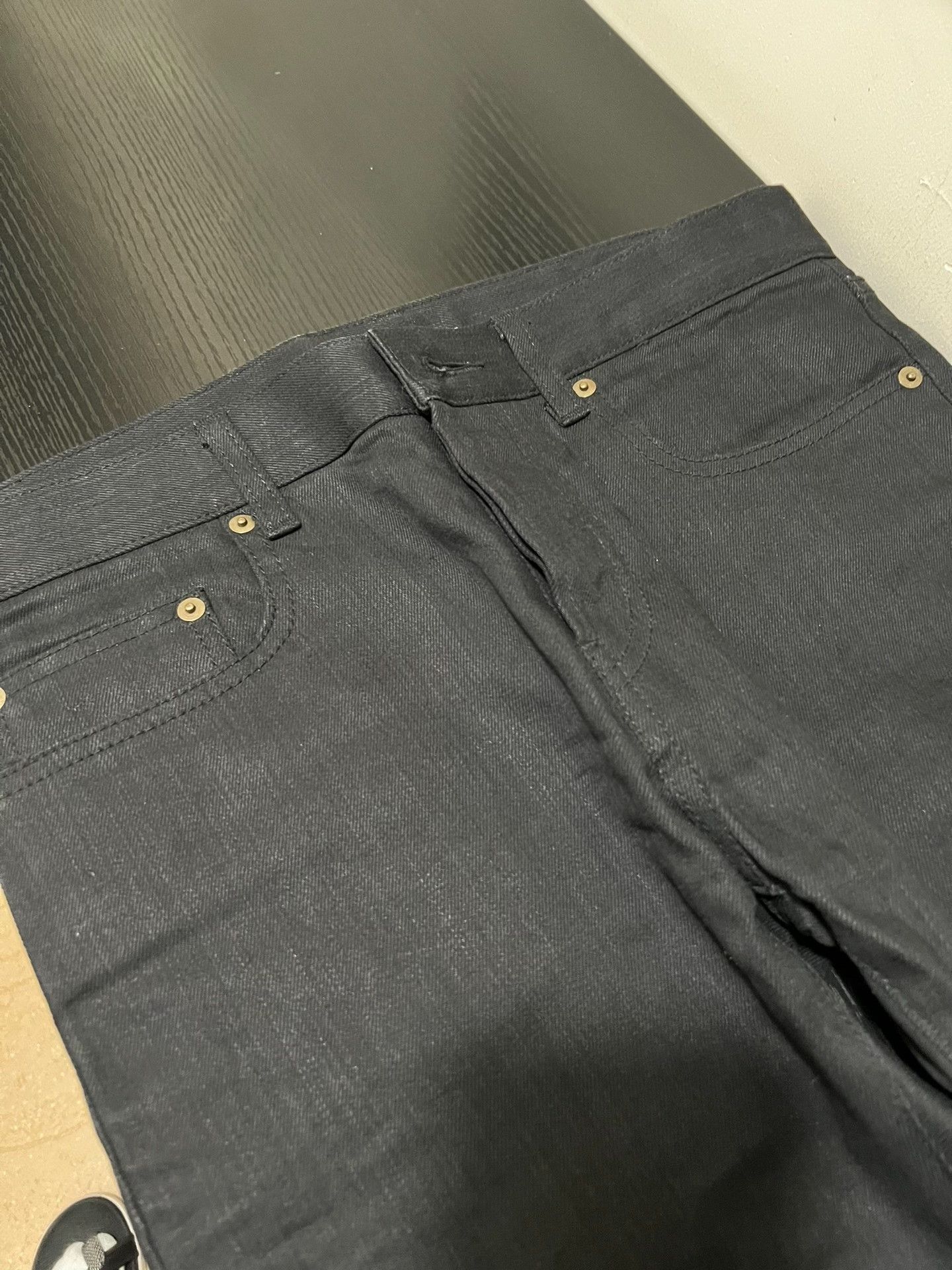 Saint Laurent Paris Saint Laurent D03 Black Jeans Size US 30 / EU 46 - 2 Thumbnail