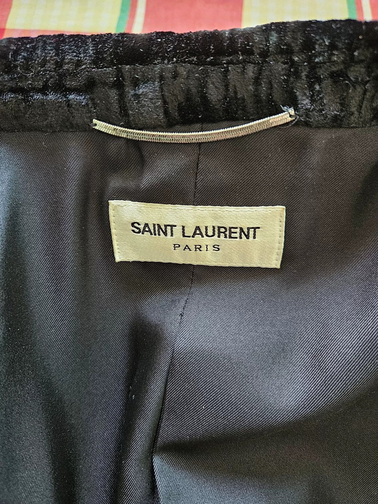 Saint Laurent Paris Saint Laurent Black Velvet Blazer Size US S / EU 44-46 / 1 - 5 Thumbnail