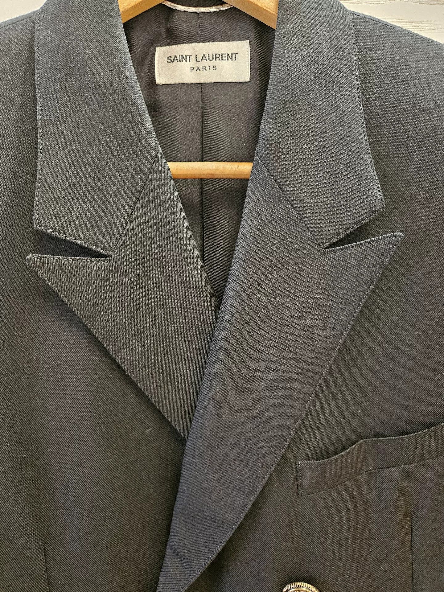 Saint Laurent Paris Saint Laurent Runway Double-Breasted Blazer Size US M / EU 48-50 / 2 - 3 Thumbnail