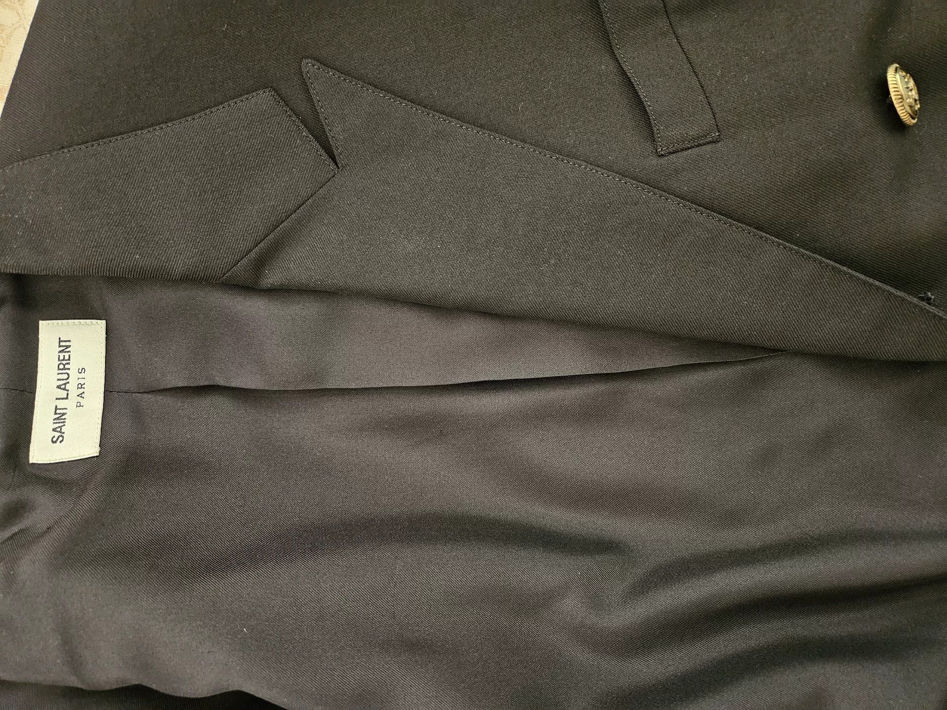Saint Laurent Paris Saint Laurent Runway Double-Breasted Blazer Size US M / EU 48-50 / 2 - 7 Thumbnail