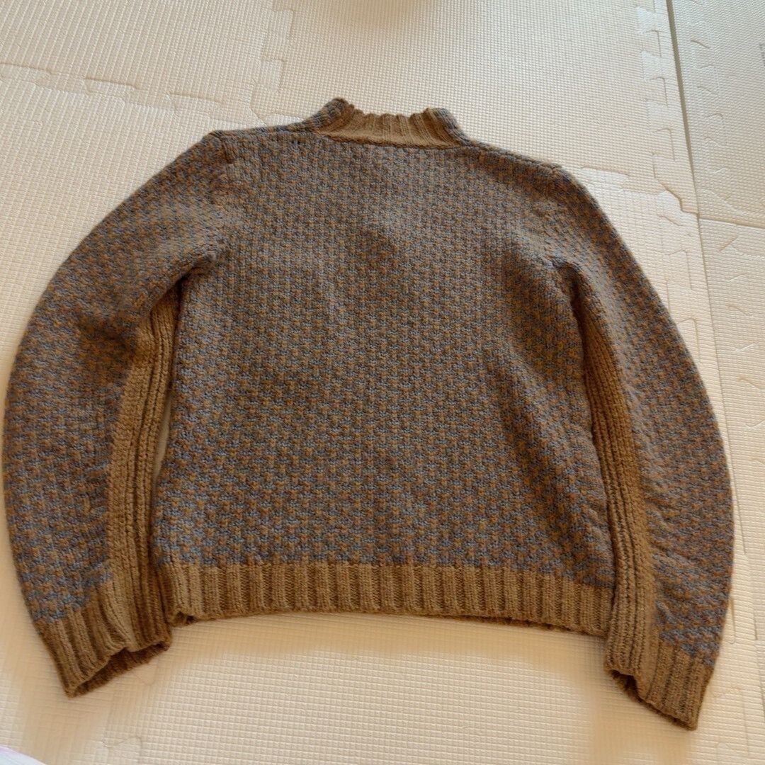 Yves Saint Laurent Saint Laurent Houndstooth Knit Sweater Size US XS / EU 42 / 0 - 7 Thumbnail