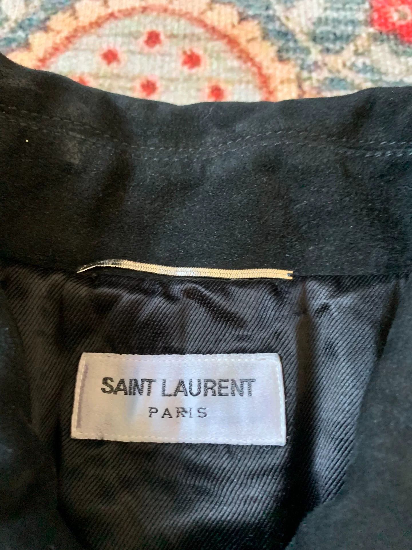 Yves Saint Laurent Saint Laurent Black Suede Jacket Size US S / EU 44-46 / 1 - 4 Thumbnail