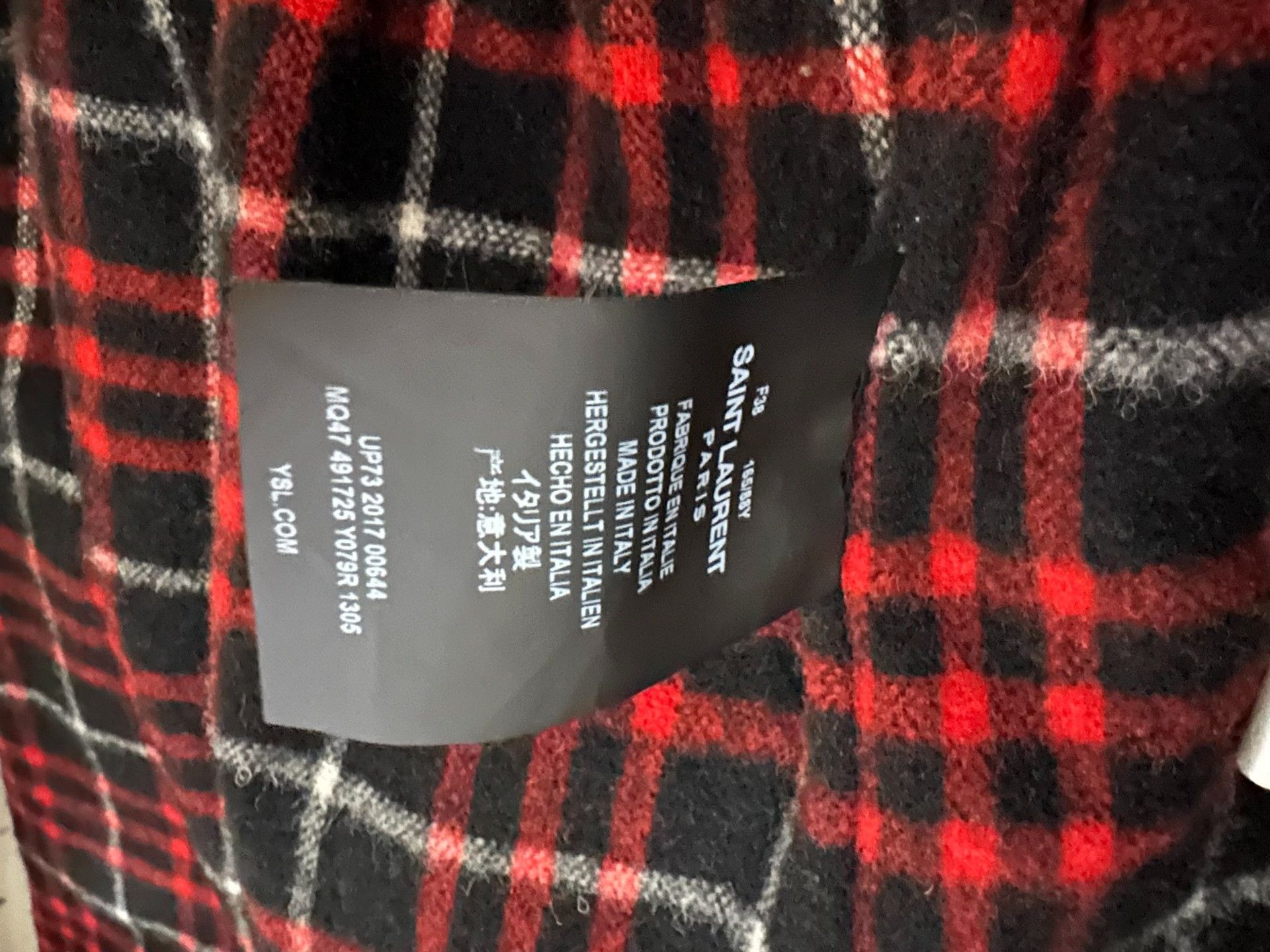 Saint Laurent Paris Saint Laurent 2017 Runway Olive Wool Coat Size US S / EU 44-46 / 1 - 6 Thumbnail