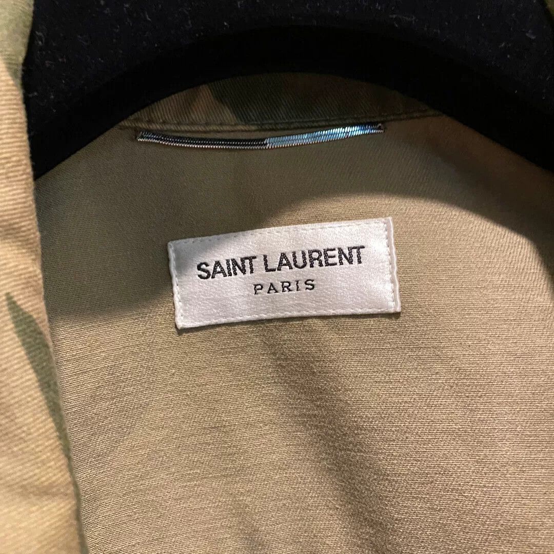 Saint Laurent Paris Saint Laurent Gold Trim Camouflage Jacket Size US S / EU 44-46 / 1 - 3 Thumbnail