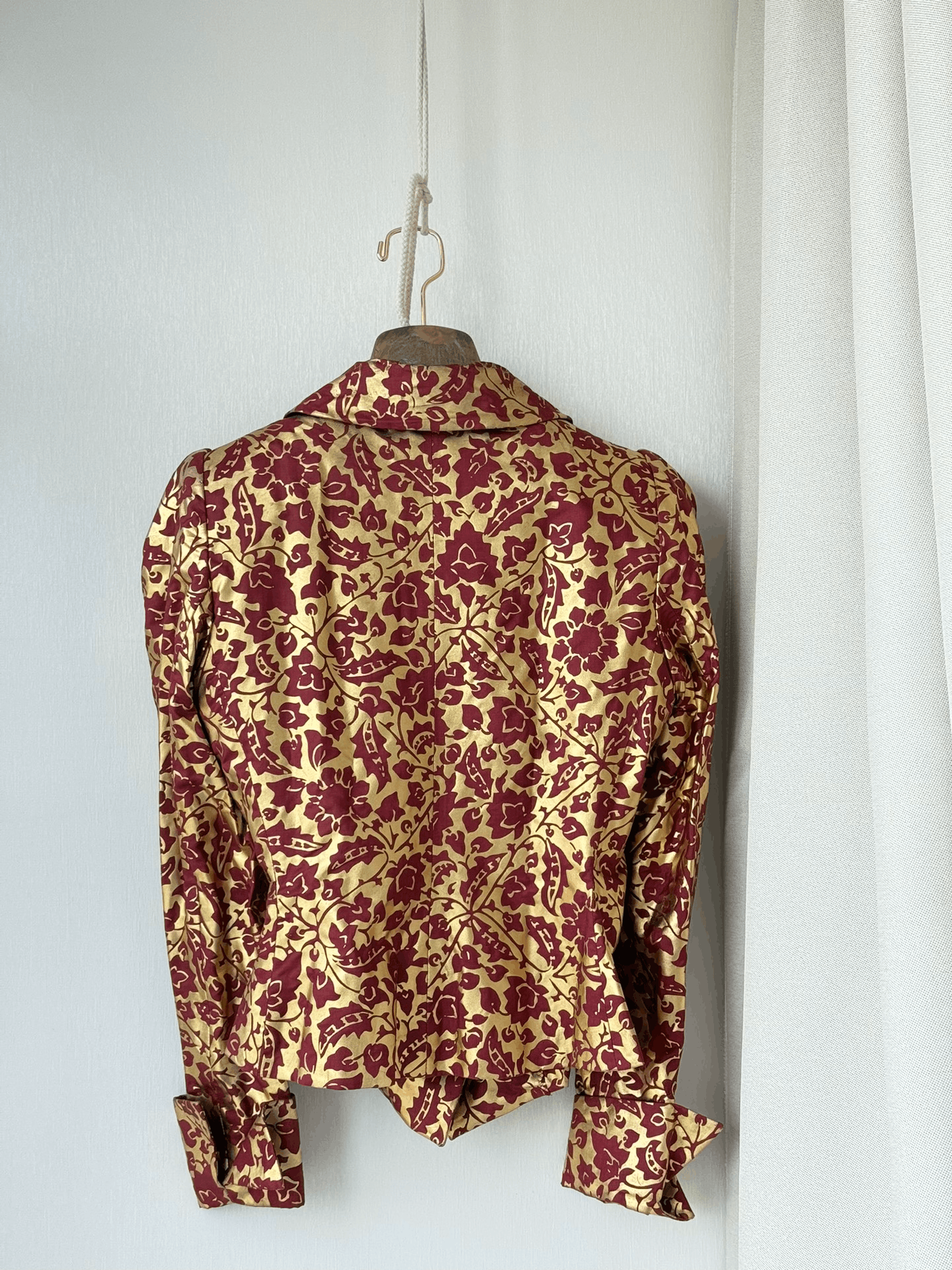 Yves Saint Laurent 90s Yves Saint Laurent Floral Jacket Size XS / US 0-2 / IT 36-38 - 5 Thumbnail