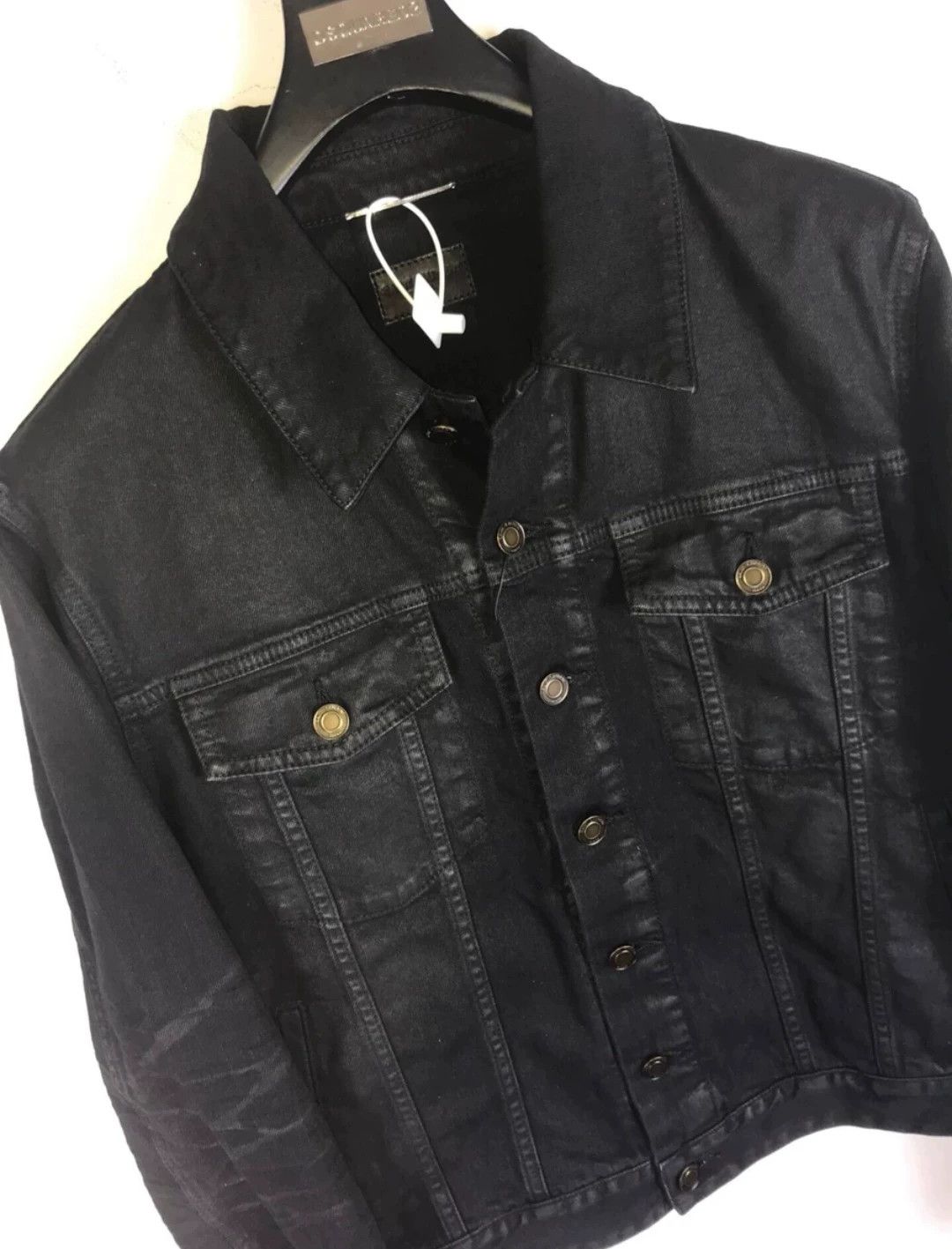 Saint Laurent Paris Saint Laurent Black Denim Jacket Size US S / EU 44-46 / 1 - 2 Thumbnail