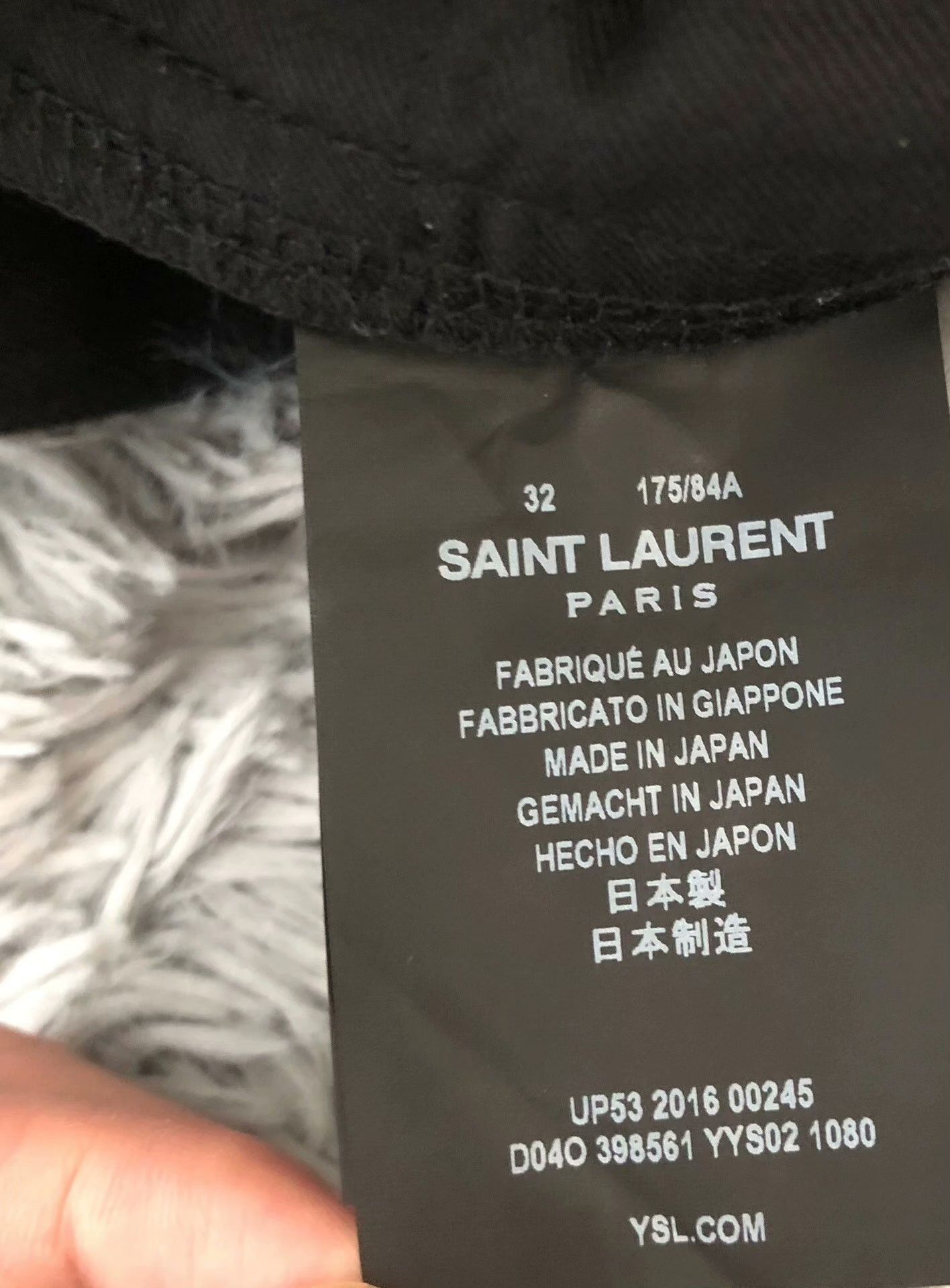 Hedi Slimane Saint Laurent 16FW Double Knee Ripped Jeans Size US 32 / EU 48 - 5 Thumbnail