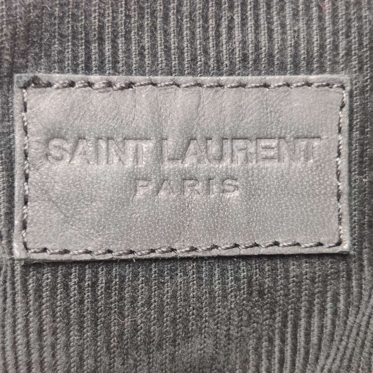 Saint Laurent Paris Saint Laurent Black Corduroy Jacket Size US S / EU 44-46 / 1 - 7 Thumbnail