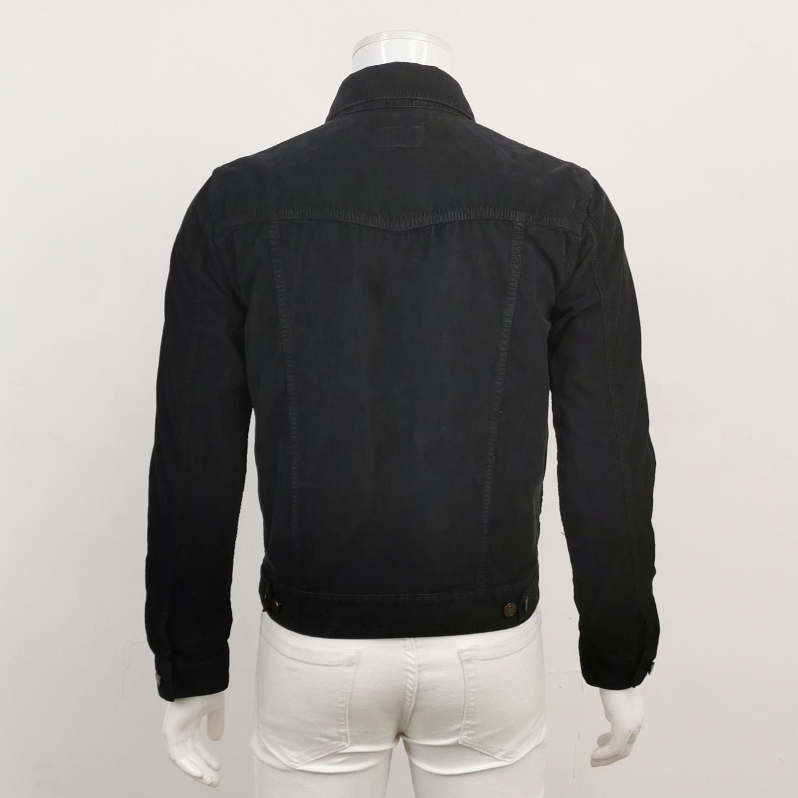 Saint Laurent Paris Saint Laurent Black Corduroy Jacket Size US S / EU 44-46 / 1 - 2 Thumbnail