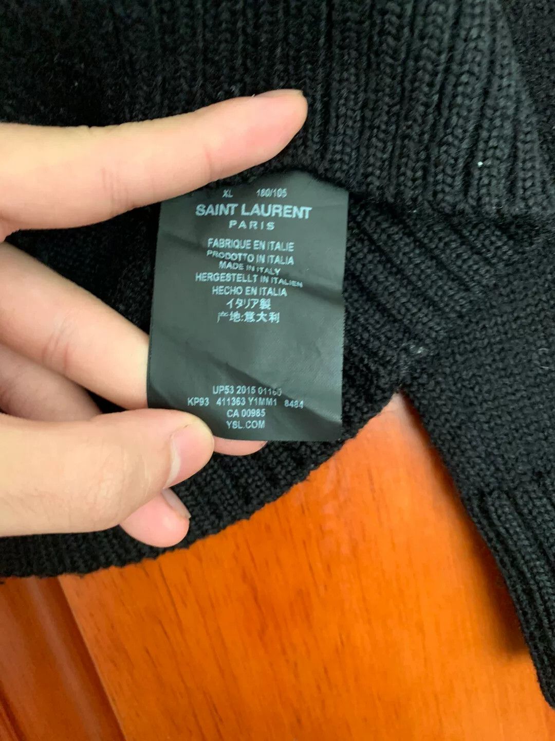 Saint Laurent Paris Saint Laurent Paris Dinosaur Print Sweater Size US XL / EU 56 / 4 - 4 Thumbnail