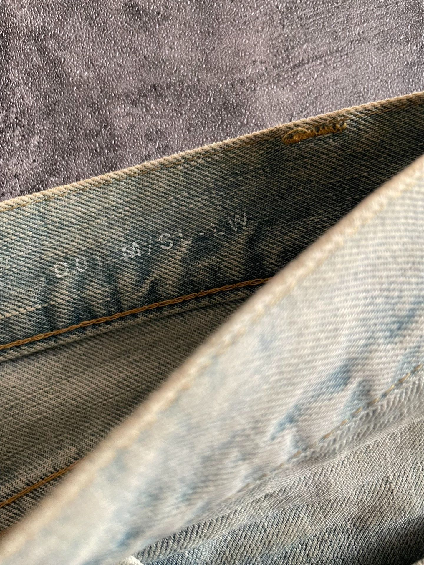 Hedi Slimane Saint Laurent Light Blue Denim Jeans Size US 28 / EU 44 - 6 Thumbnail