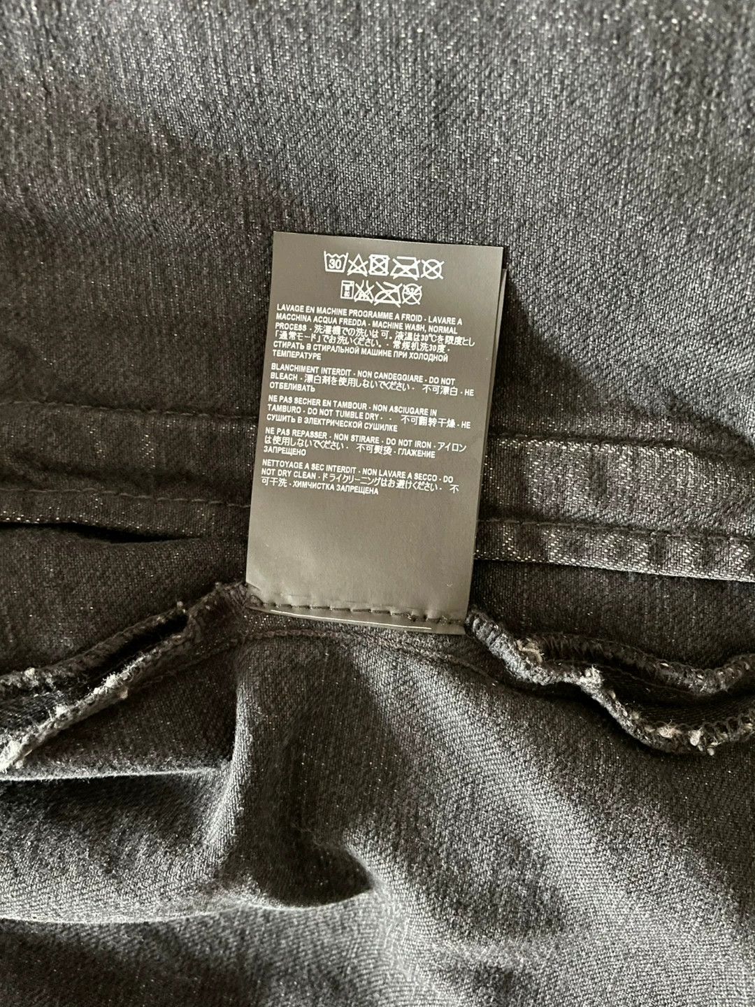 Saint Laurent Paris Saint Laurent Dark Blue Denim Jacket Size US M / EU 48-50 / 2 - 6 Thumbnail