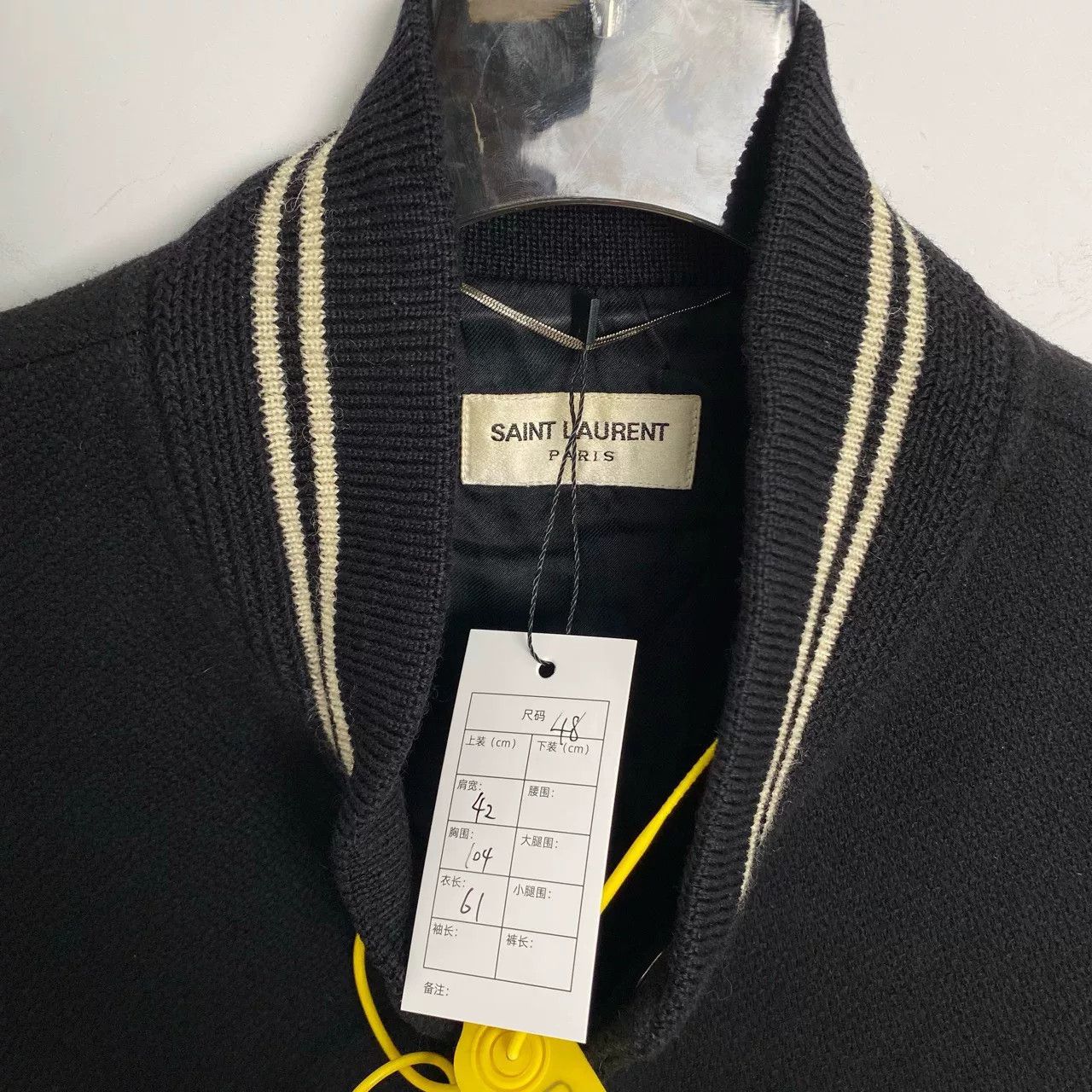 Saint Laurent Paris Saint Laurent Paris Varsity Jacket Size US M / EU 48-50 / 2 - 2 Thumbnail